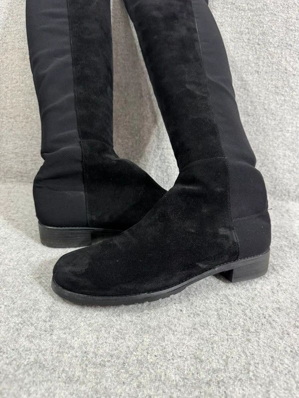Stuart Weitzman Stuart Weitzman 5050 Iconic Over The Knee Boot size 38,5 Size US 8.5 / IT 38.5 - 8 Thumbnail