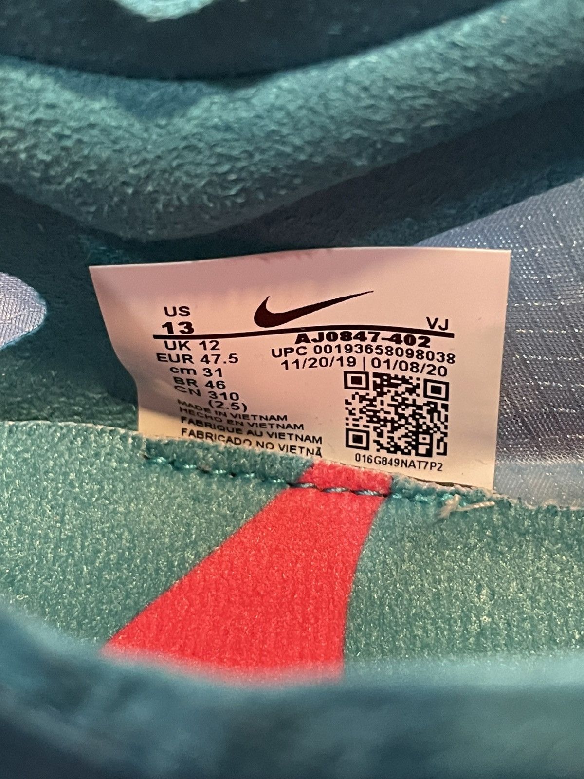 Nike Nike Zoom Victory 5 XC ‘Lakeside Opti Yellow’ (size mens 13) Size US 13 / EU 46 - 4 Thumbnail