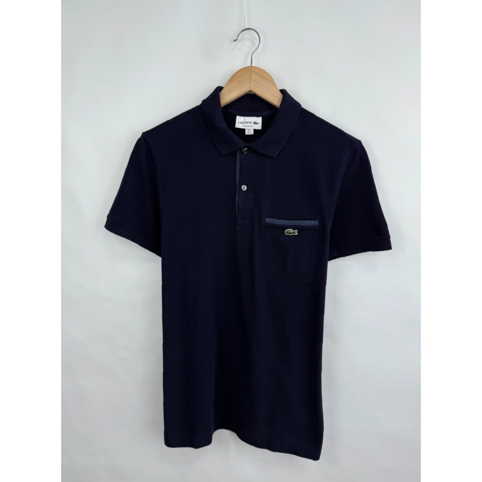 Lacoste Lacoste Polo T-Shirt Regular Fit Made In France Retro Dark Blue S Mens Size US S / EU 44-46 / 1 - 3 Thumbnail