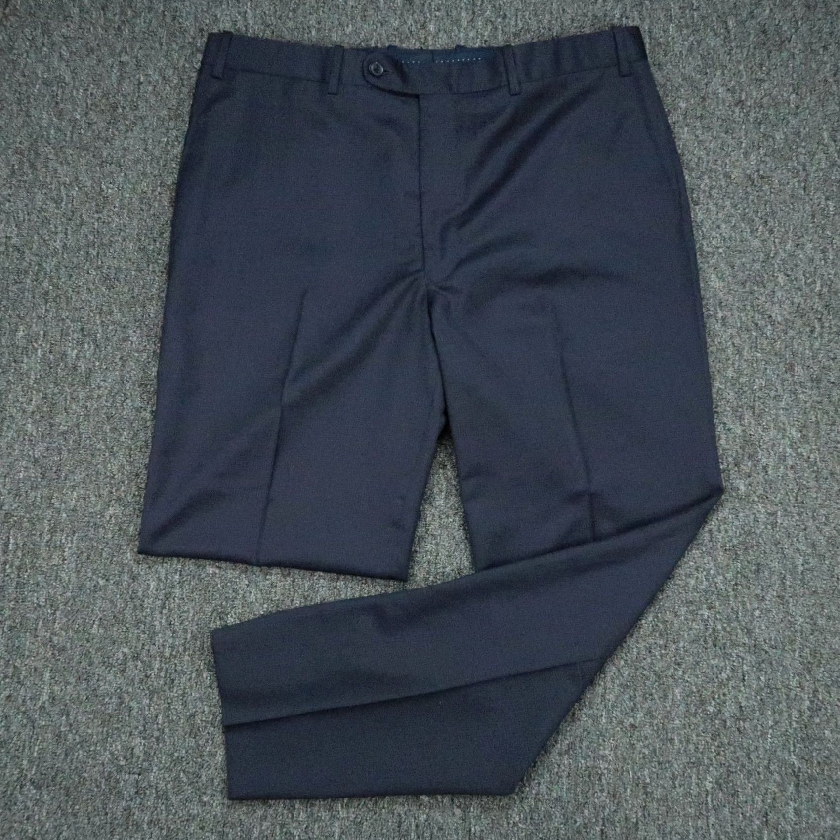 Peter Millar Peter Millar Pants Mens 36x30 Blue Flat Front Trouser Pocket Chino Style Regular Slim Pocketed Size US 36 / EU 52 - 2 Thumbnail