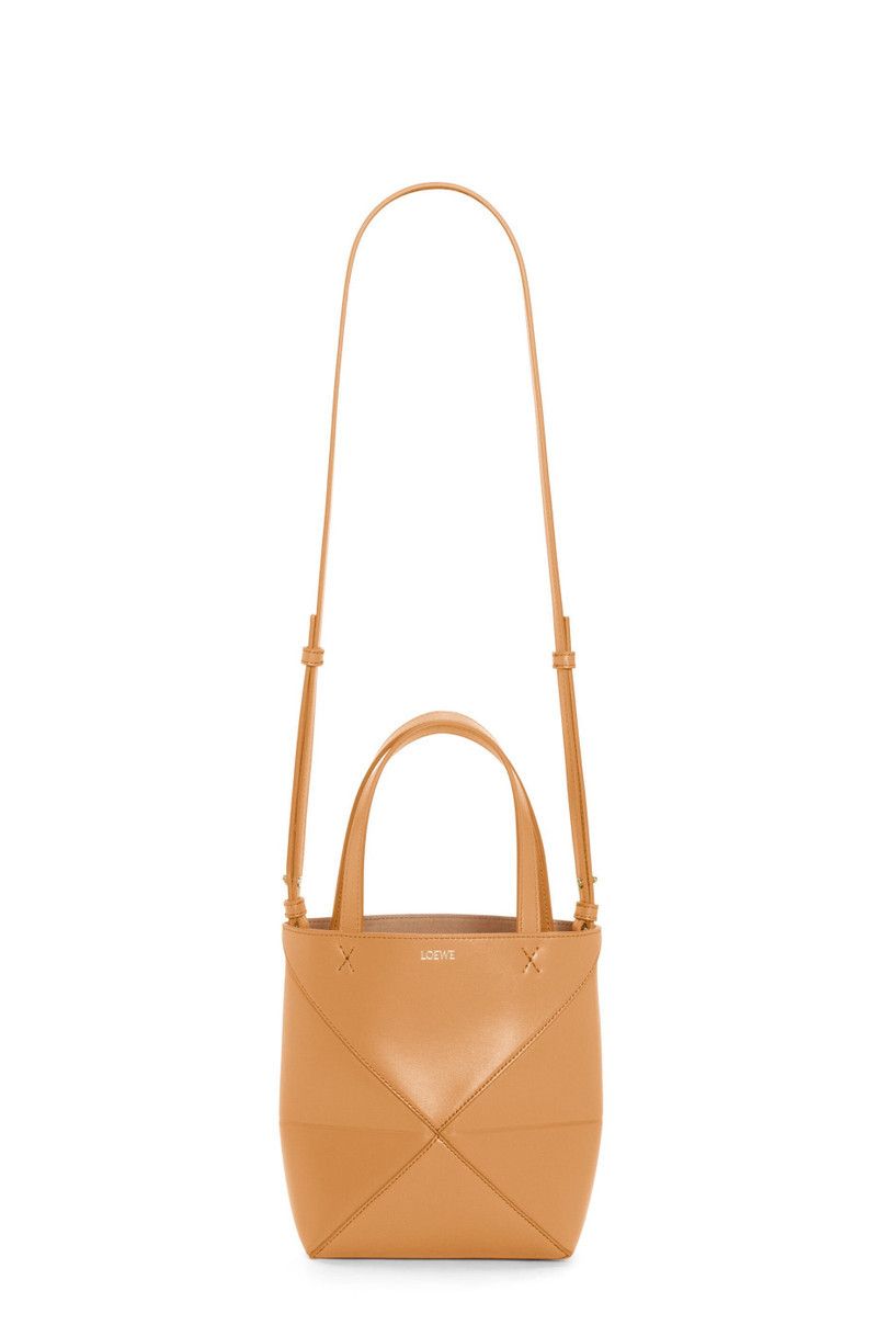 Loewe o1in1g0426 Size: OS / Mini Puzzle Fold Tote Bag Warm Desert Size ONE SIZE - 6 Thumbnail