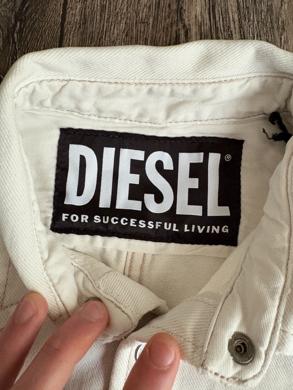 Diesel Diesel Distressed Shirt Button Up Size US M / EU 48-50 / 2 - 3 Thumbnail