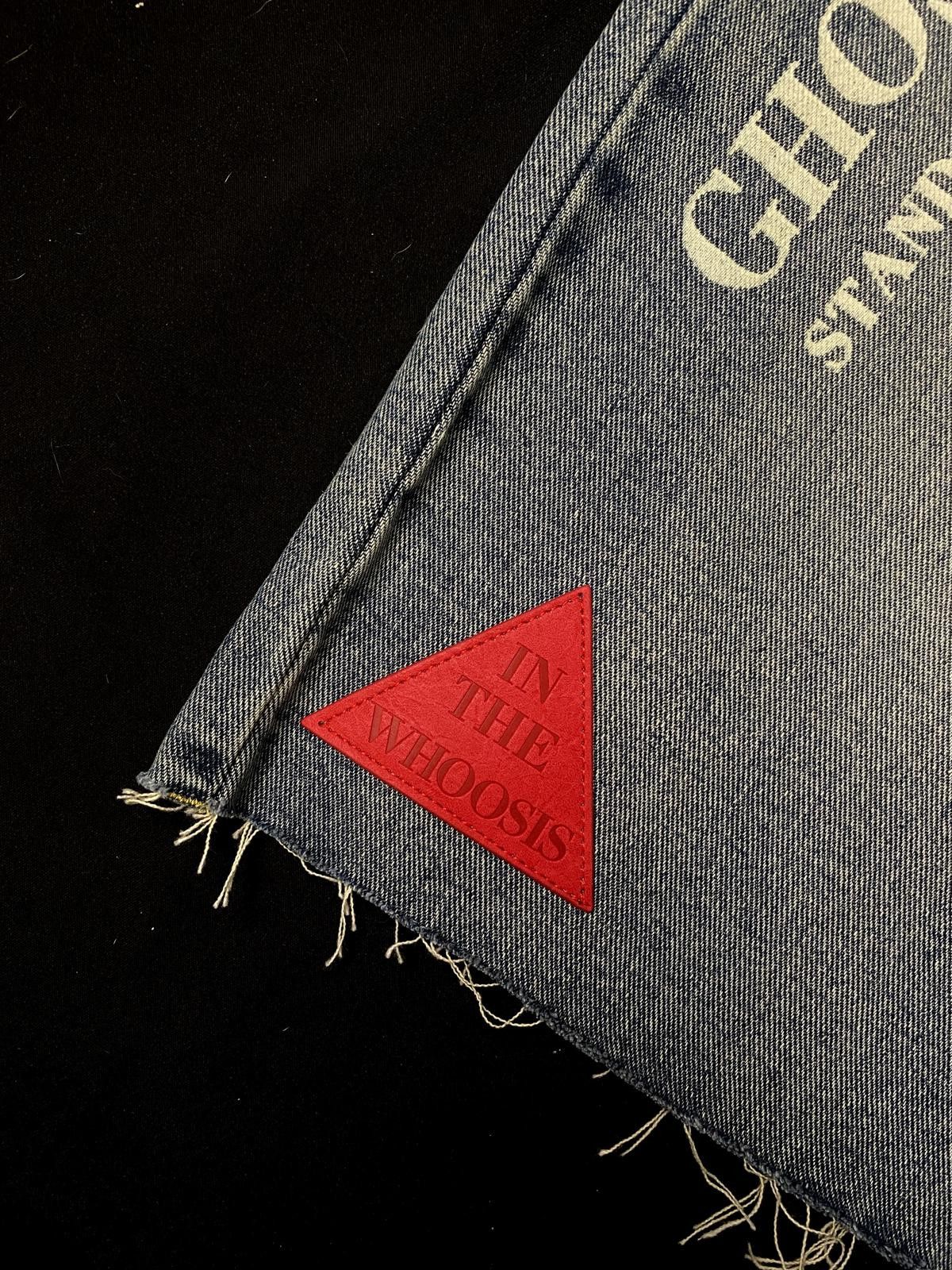 Japanese Brand Rare Whoosis × Ghost in the Shell Graphic Jeans Shorts M Size US 32 / EU 48 - 9 Thumbnail