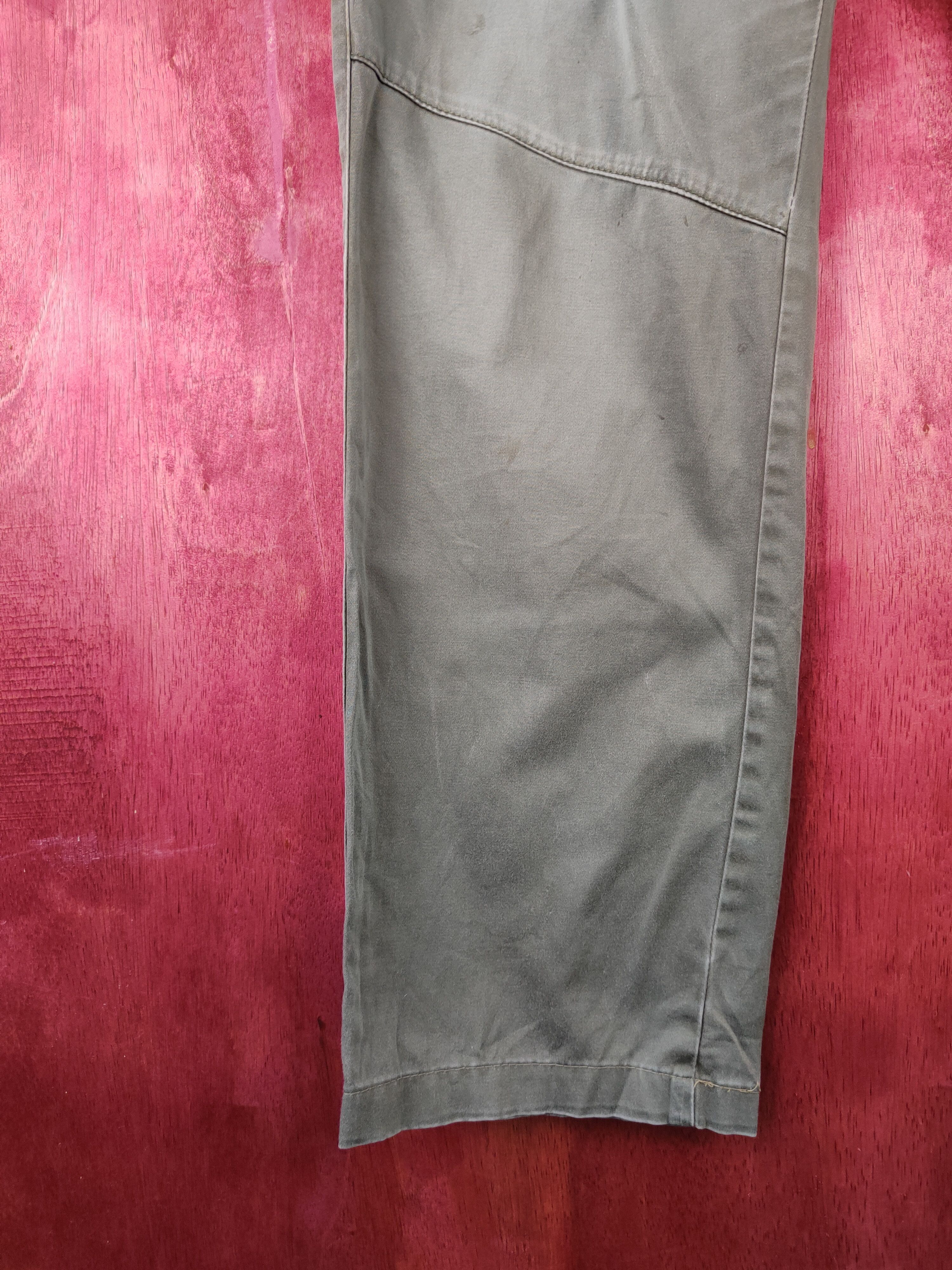 Japanese Brand Japanese Olive Multipocket Faded Cargo Pants N#S001 Size US 32 / EU 48 - 4 Thumbnail