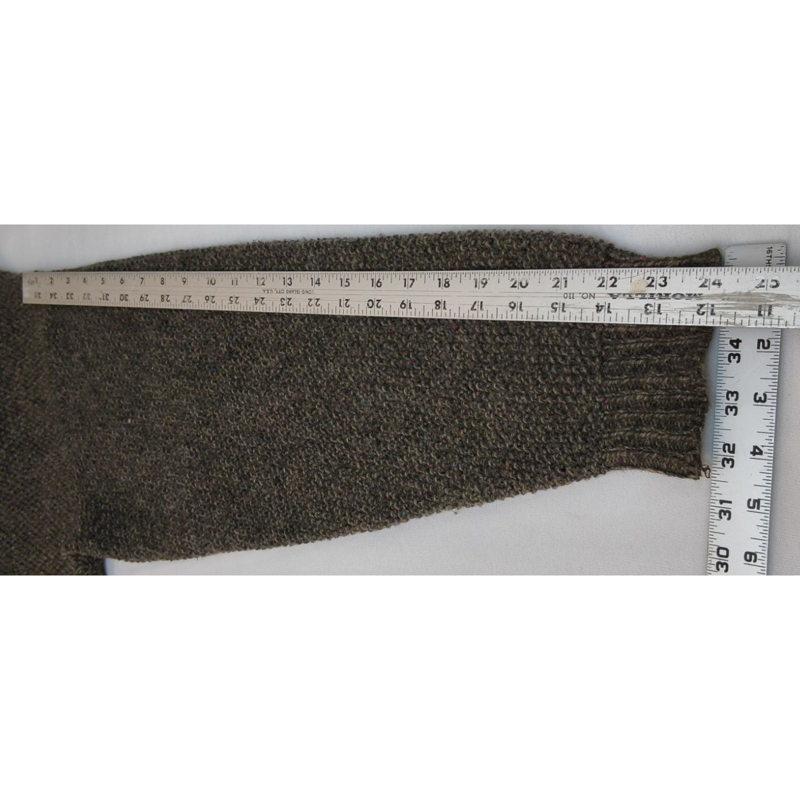 Orvis Orvis Zip Wool Sweater Men's 2XL Brown Vintage Outdoor USA Size US XXL / EU 58 / 5 - 10 Thumbnail