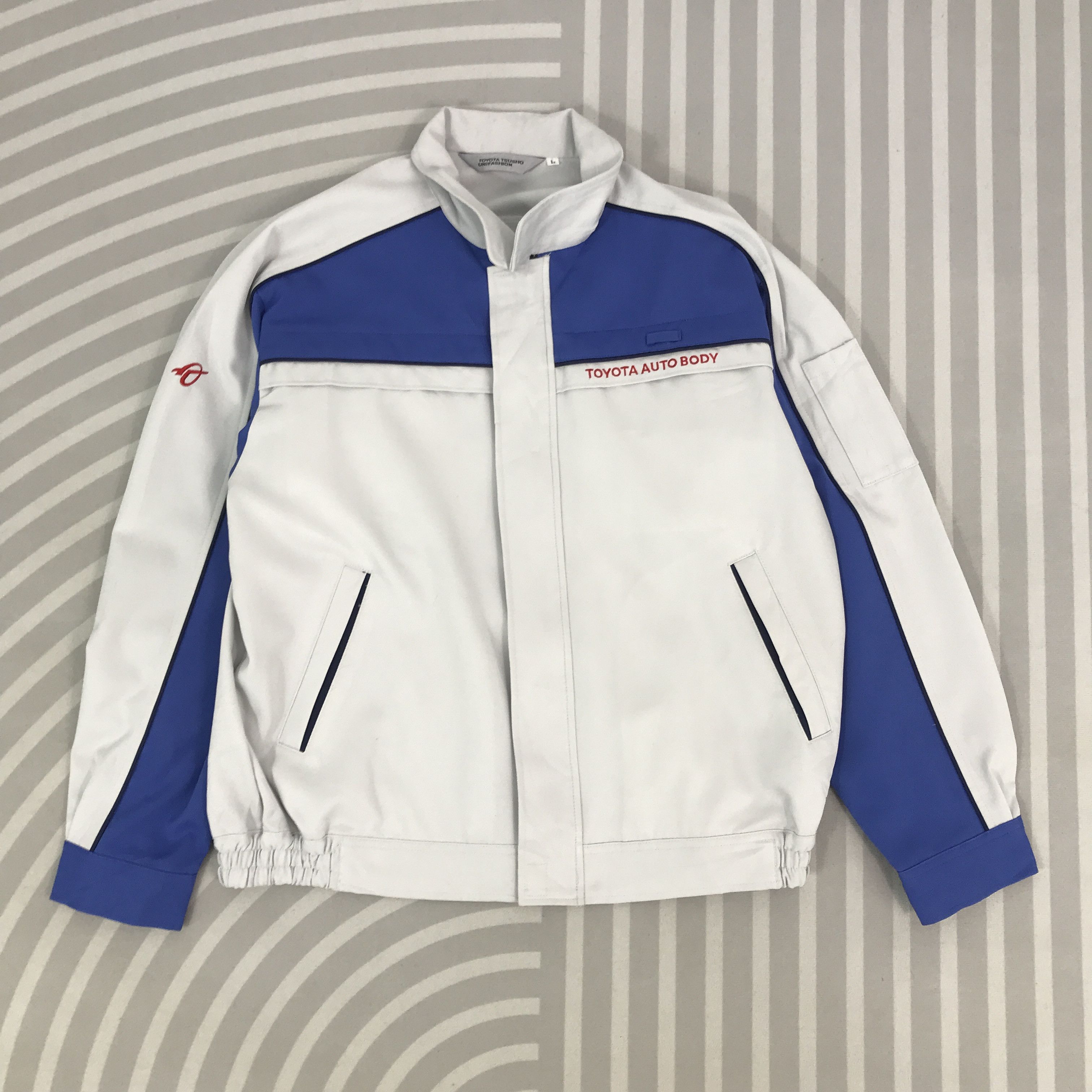 Japanese Brand × Vintage Vintage Toyota Racing Auto Body uniform Jacket Size US L / EU 52-54 / 3 - 1 Thumbnail