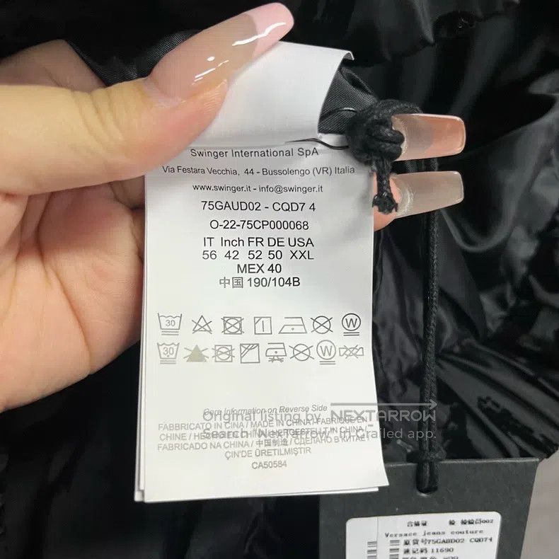 Versace Versace Color-blocked letter logo full print zipper hooded Size US XL / EU 56 / 4 - 3 Thumbnail
