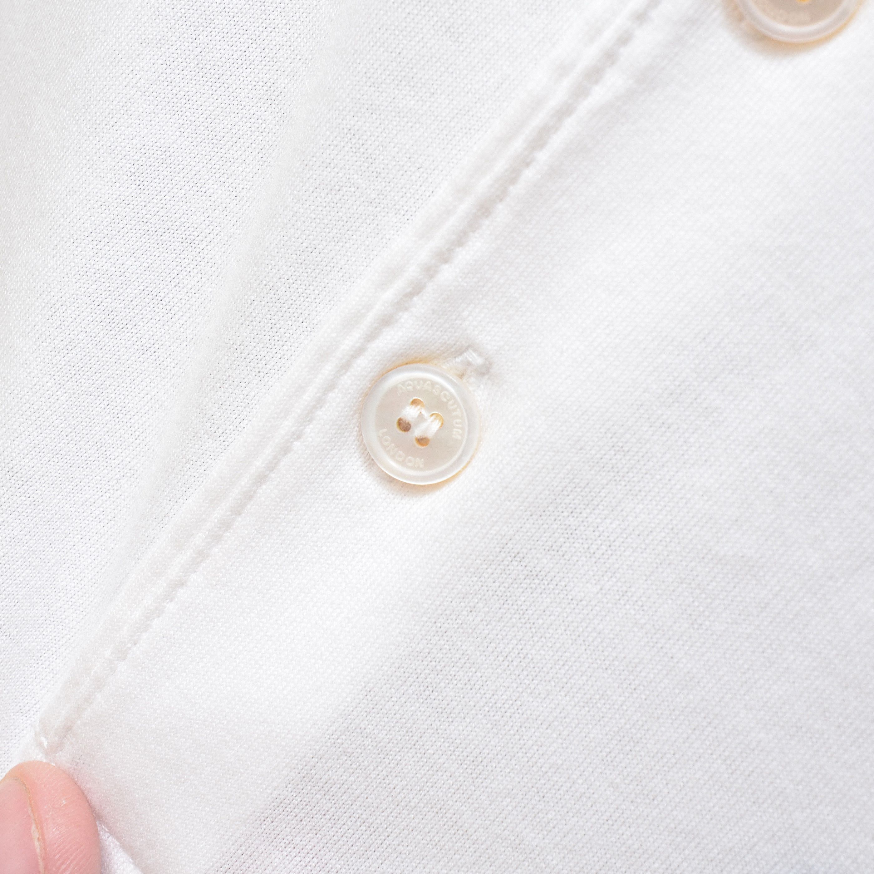 Aquascutum Aquascutum Short Sleeve Polo White Perfect T-Shirt Stripe Size US M / EU 48-50 / 2 - 9 Thumbnail