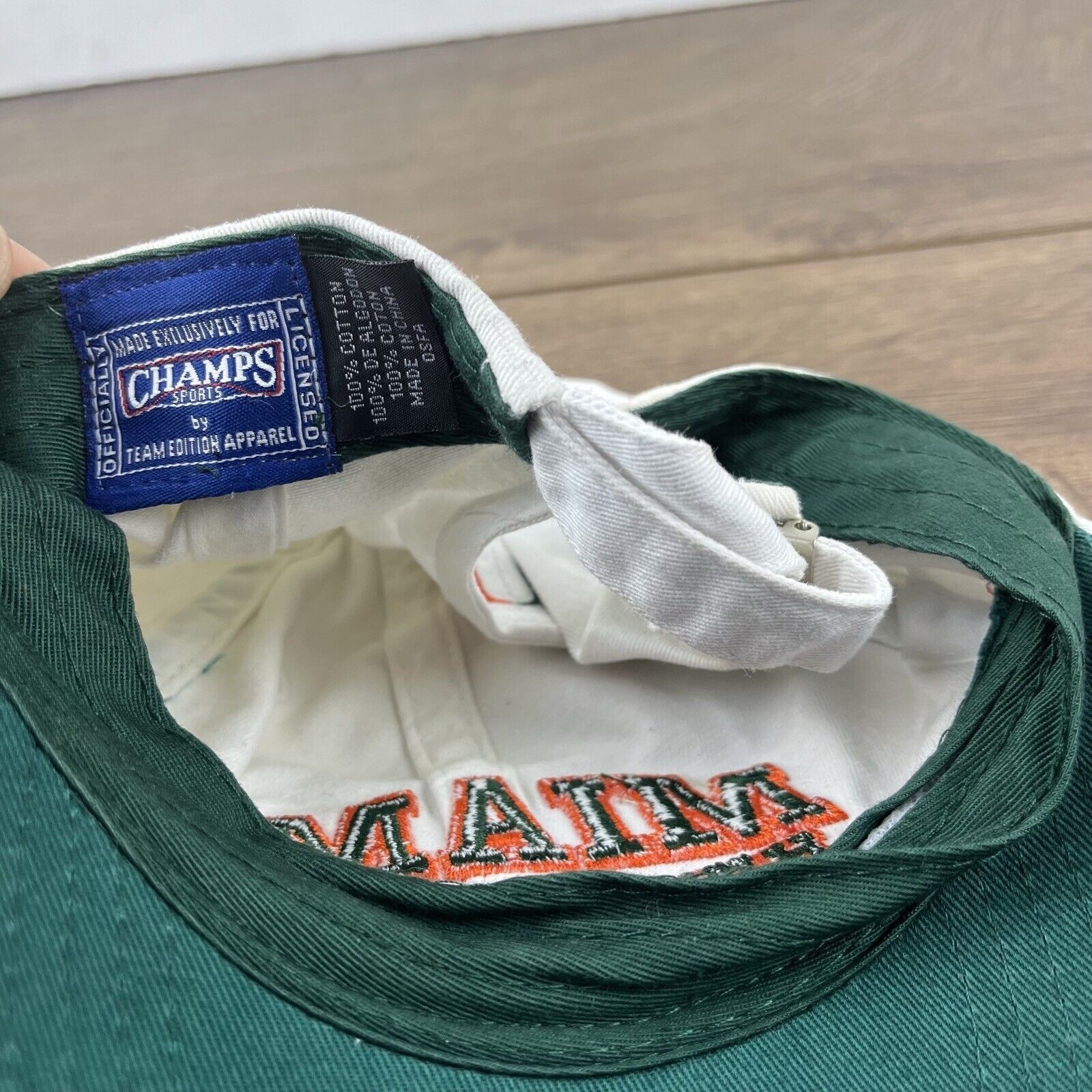 Other Miami Hurricanes Hat Adjustable Hat White Adjustable Hat Whi Size ONE SIZE - 15 Thumbnail