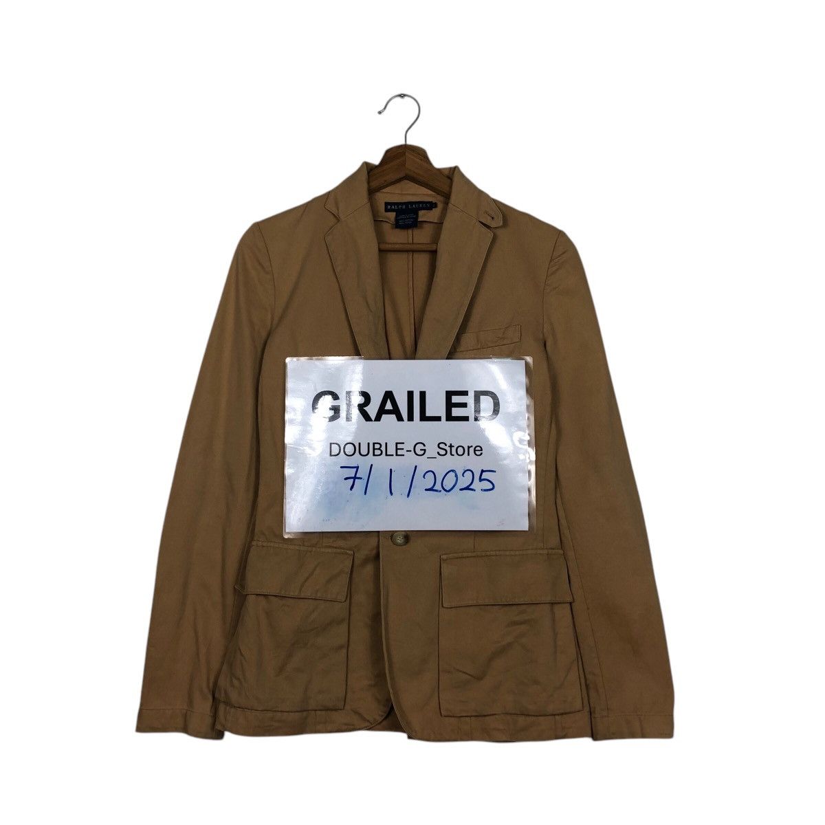 Japanese Brand 📌Vintage Chore Worker Duck Canvas Ralph Lauren Multi Pocket Size US M / EU 48-50 / 2 - 1 Thumbnail