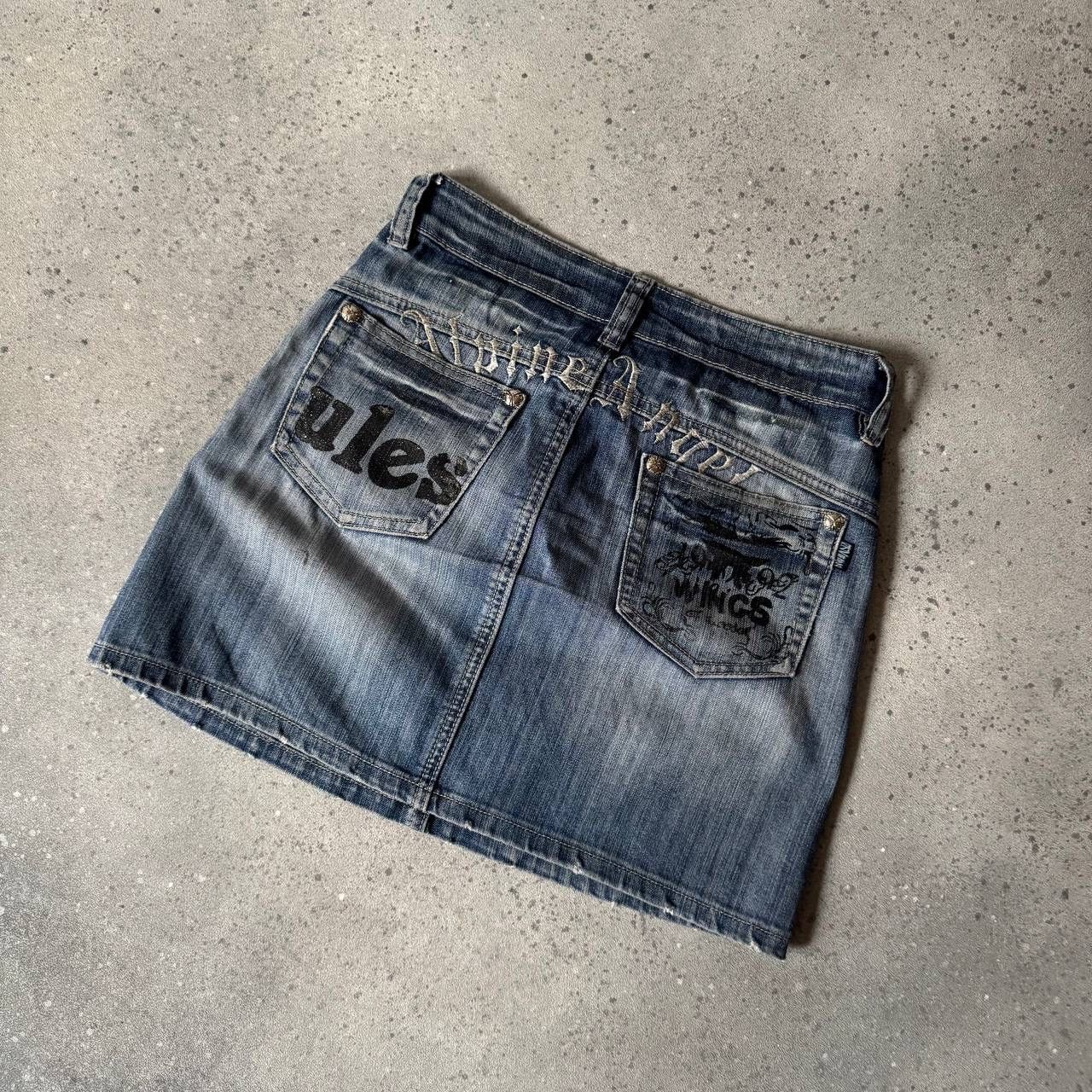 20471120 × If Six Was Nine × Japanese Brand Y2K Super Mini Sexy Skirt Size 26" / US 2 / IT 38 - 2 Thumbnail