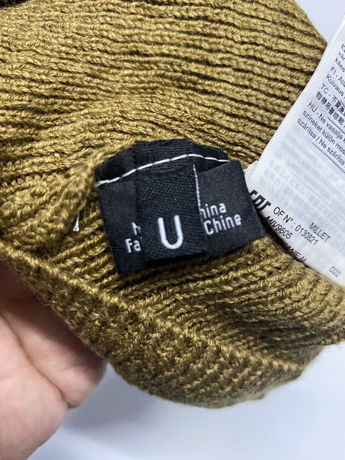 Japanese Brand Millet Small Logo Beanie Hat Size ONE SIZE - 4 Thumbnail