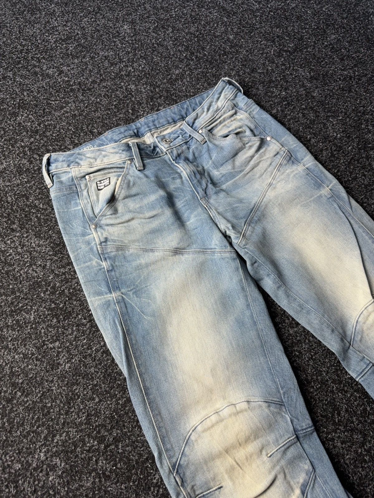 G-Star Vintage Retro Y2K 00s G-Star RAW Denim pants Jeans Size 26" / US 2 / IT 38 - 6 Thumbnail