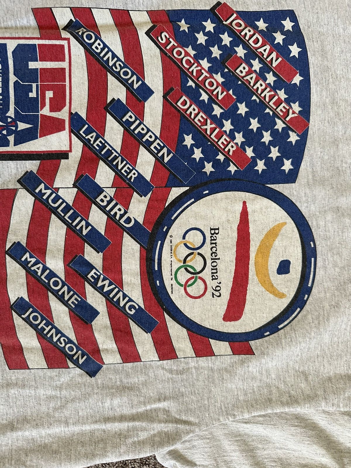 USA Olympics × Vintage Vintage SALEM ‘92 USA Basketball Olympic Dream Team Size US L / EU 52-54 / 3 - 4 Thumbnail