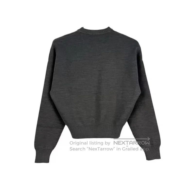 Hermes Hermes Gray Horse Pattern Cashmere and Silk Wool Sweater Size XS / US 0-2 / IT 36-38 - 2 Thumbnail