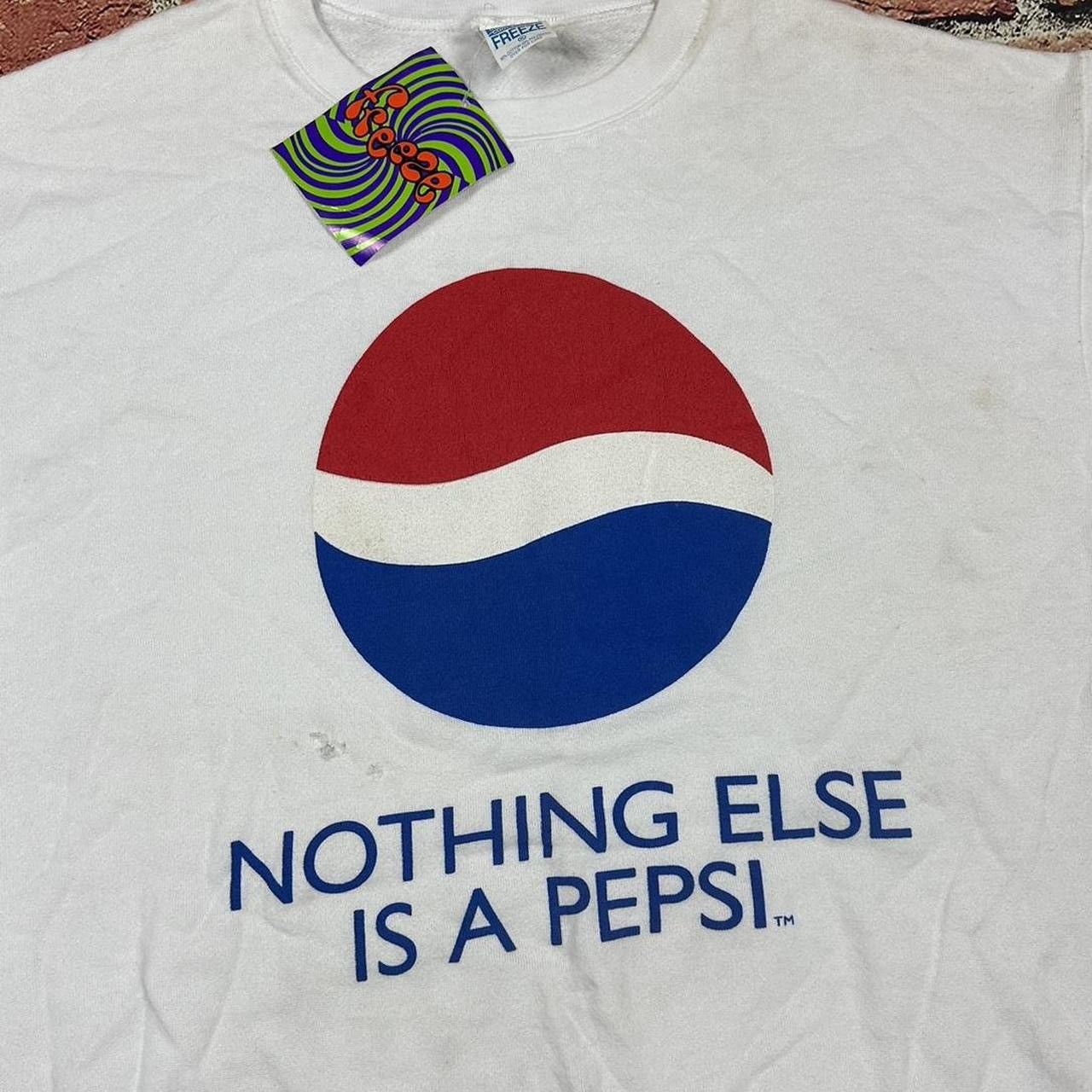 Pepsi Vintage Pepsi Sweatshirt Nothing Else Is A PEPSI Logo 90s Size US XL / EU 56 / 4 - 7 Thumbnail
