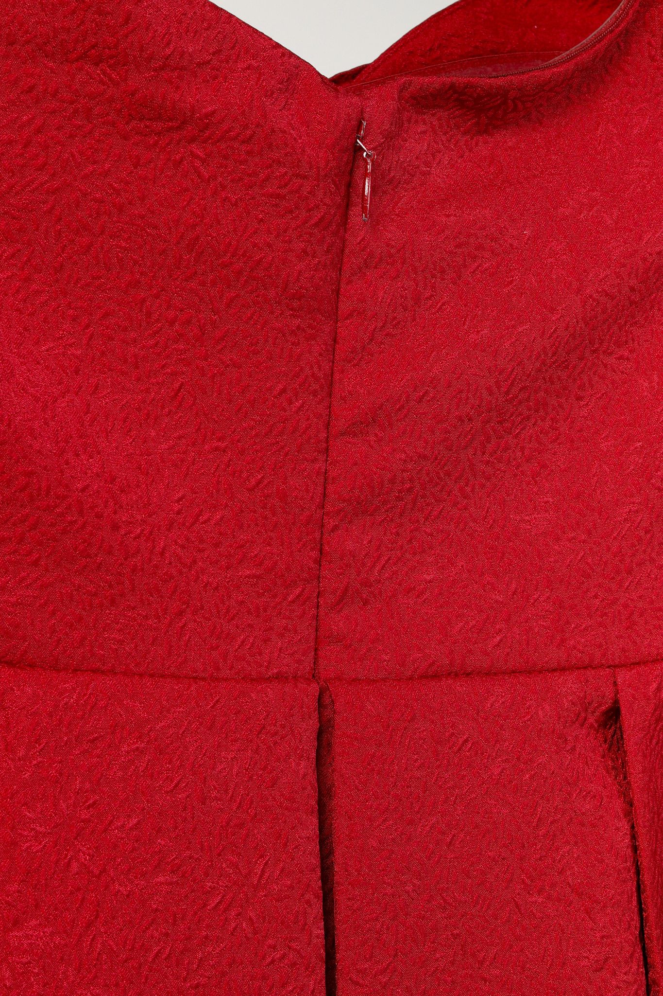Self-Portrait Self-Portrait 2021 Textured Off Shoulder Red Dress Size M / US 6-8 / IT 42-44 - 8 Thumbnail