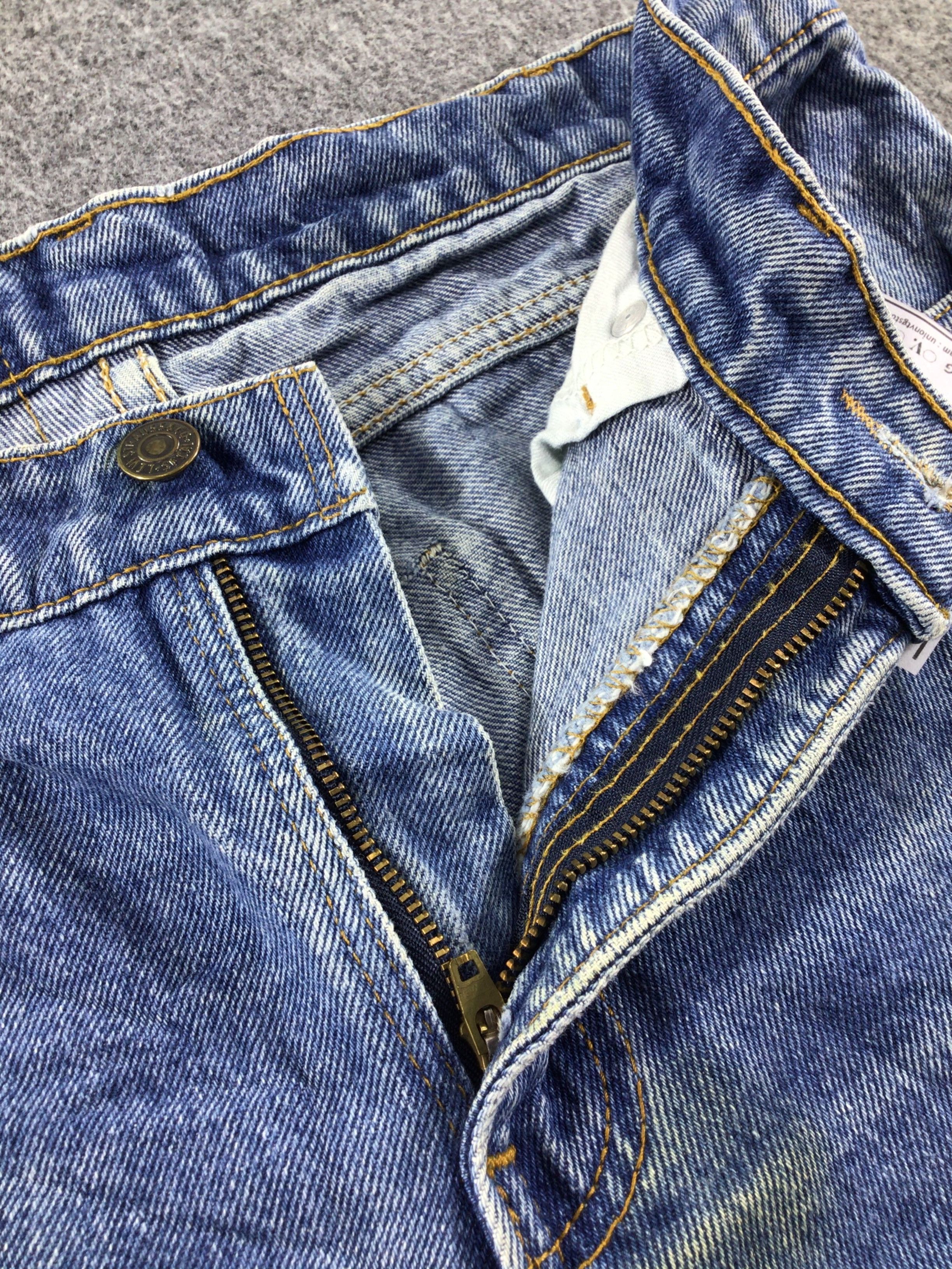 Levi's Vintage 90s Levis 506 Orange Tab Jeans-J397 Size US 29 - 7 Thumbnail