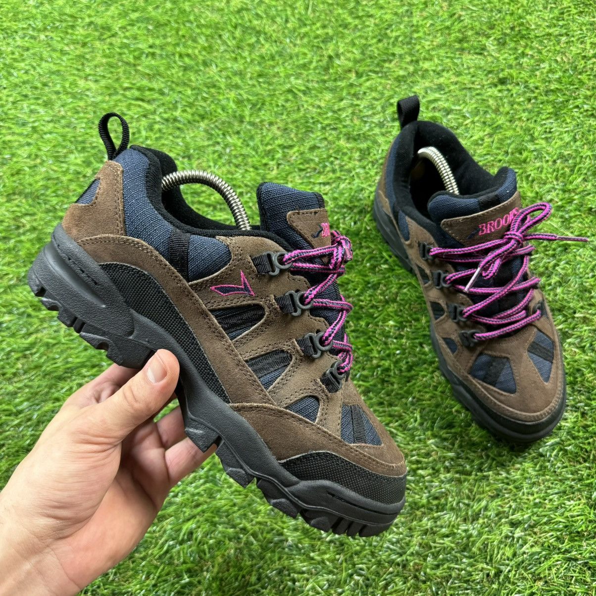 Brooks Vintage Brooks Hiking Shoes 19601 Gorpcore Archive Rare Size US 10 / EU 43 - 1 Thumbnail