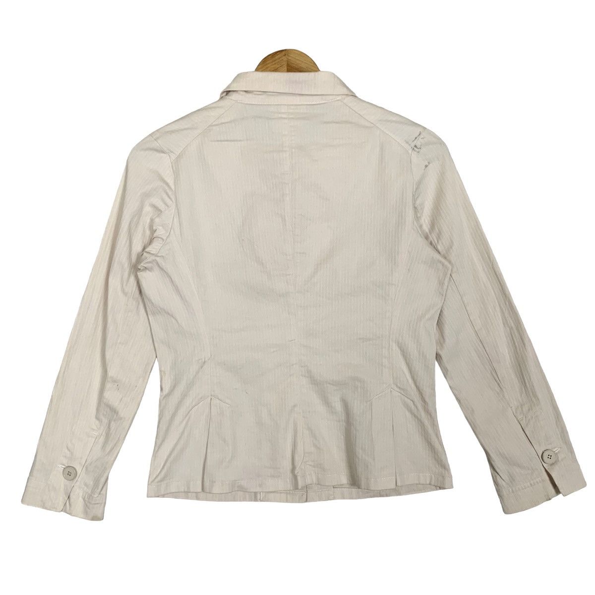 Designer × agnes b. Vintage Agnes B. Paris Women Light Jacket Size 36 / XS Size XS / US 0-2 / IT 36-38 - 7 Thumbnail