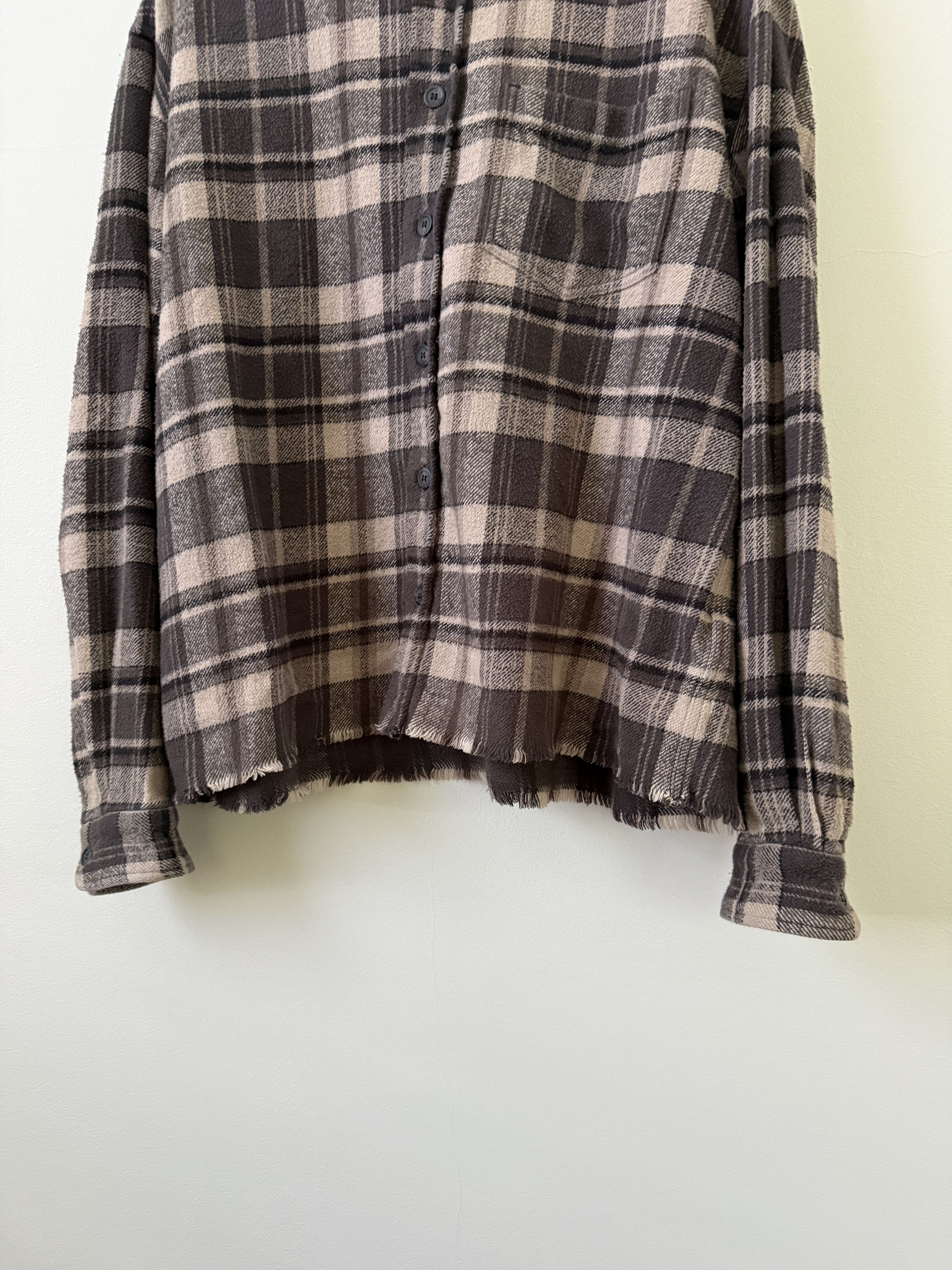 John Elliott Hemi Oversized Flannel Shirt / Lagoon Check Size US M / EU 48-50 / 2 - 12 Thumbnail