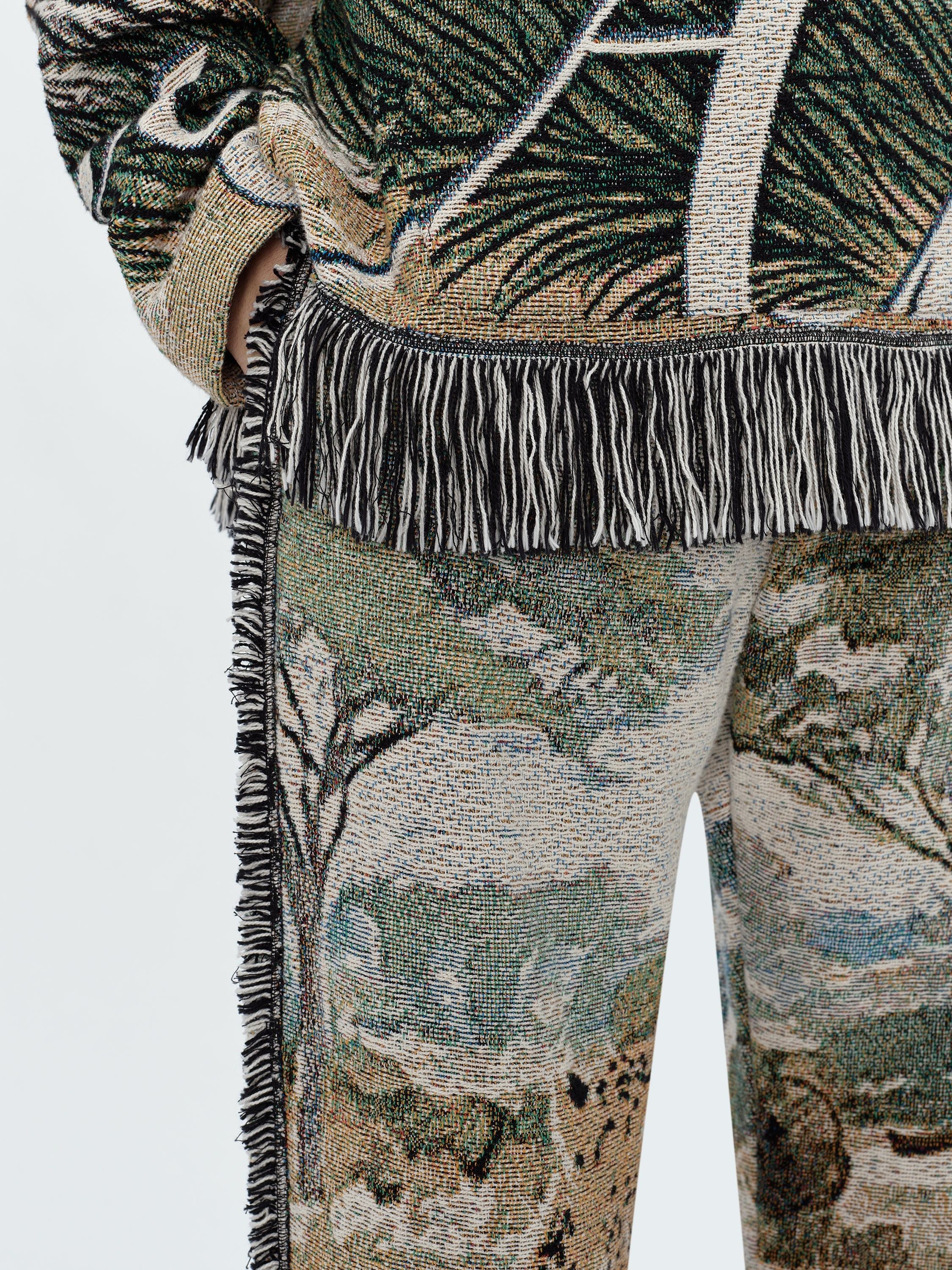 Amiri o1w1db10325 Cheetah Tapestry Lounge Pant in Multicolor Size US 32 / EU 48 - 6 Thumbnail