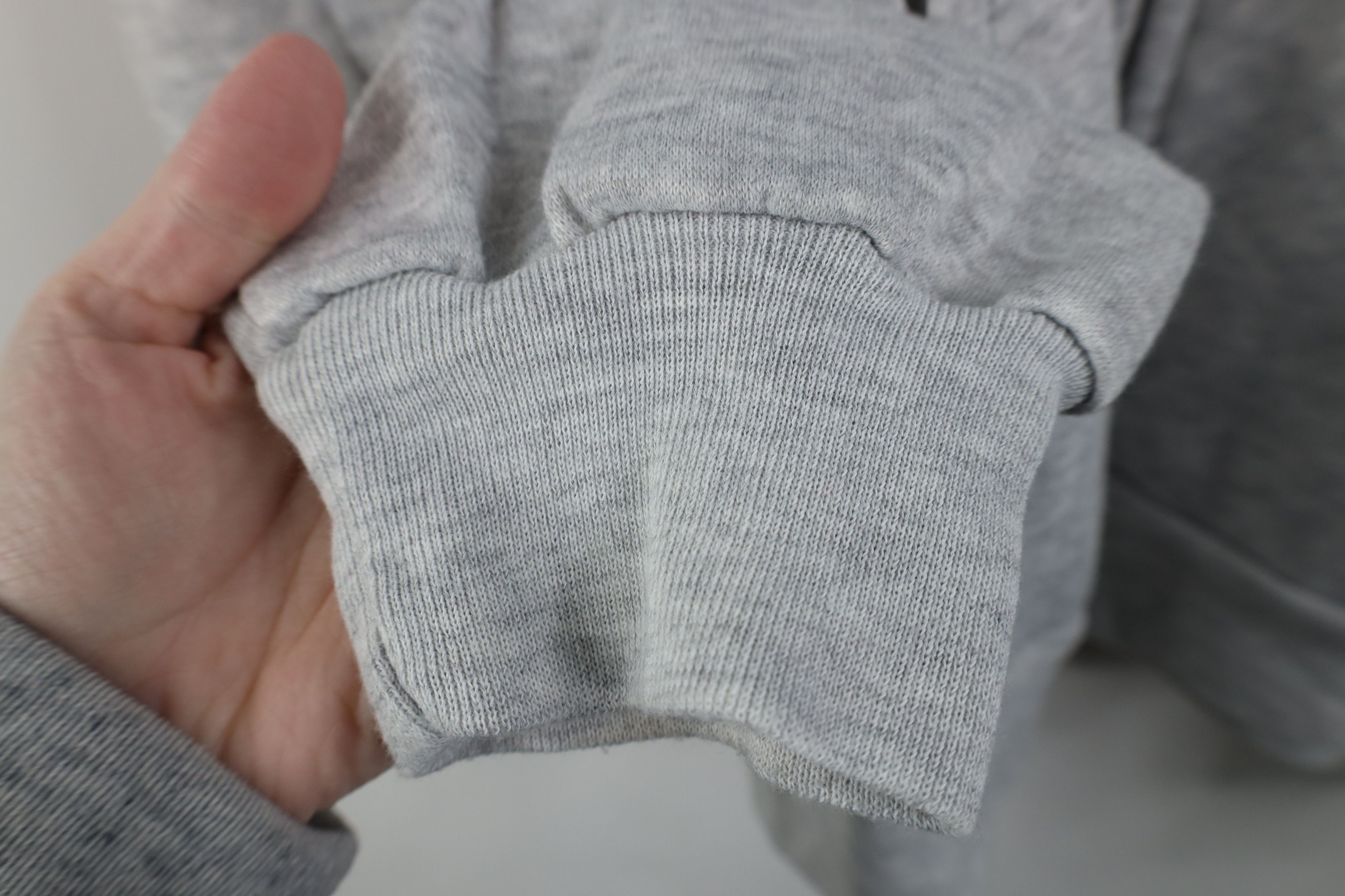 Vintage Vintage 90s Streetwear Hoodie Sweatshirt Heather Gray Size US XL / EU 56 / 4 - 7 Thumbnail