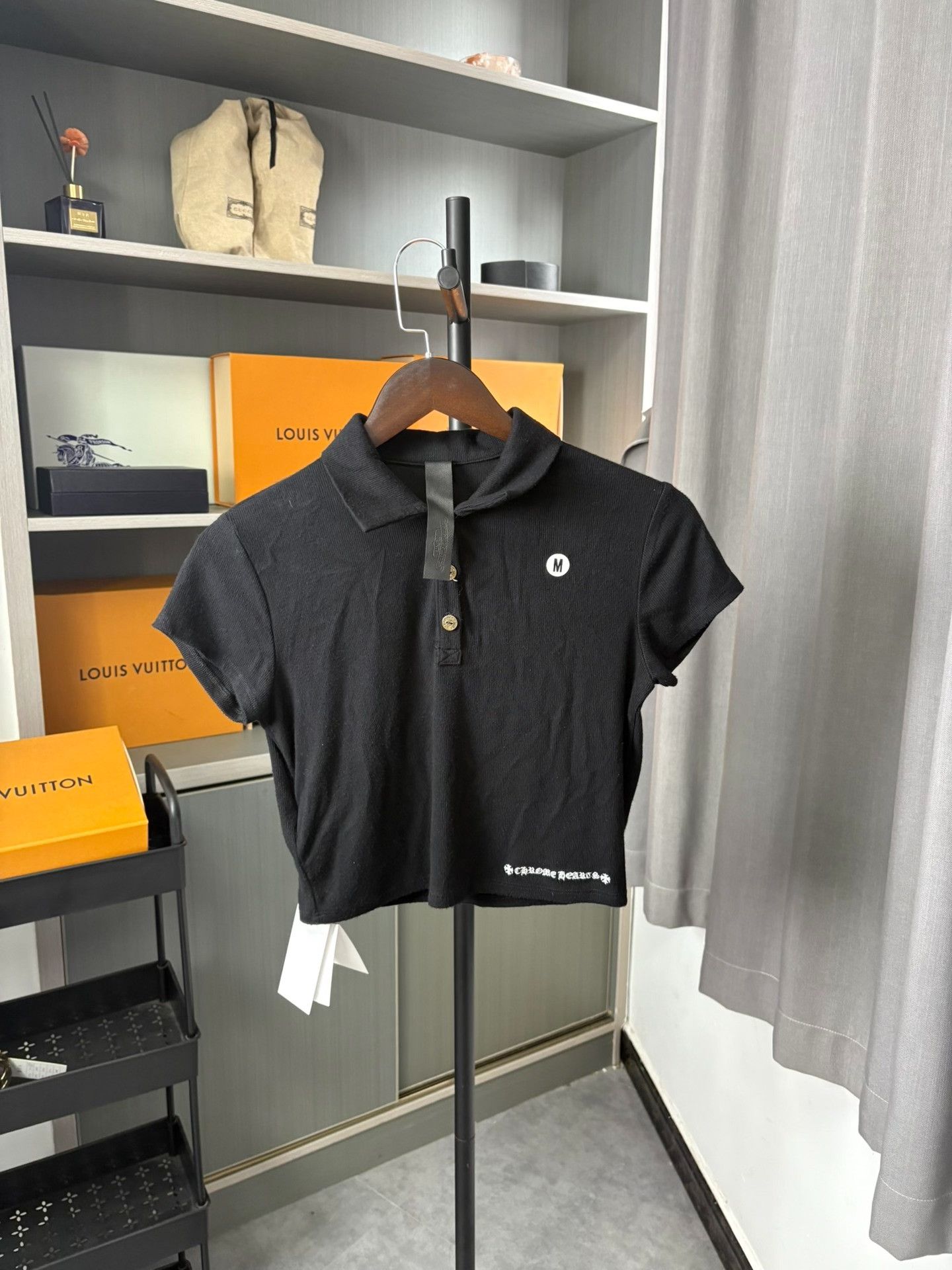 Chrome Hearts Chrome Hearts Black Polo M Men Size US M / EU 48-50 / 2 - 1 Thumbnail