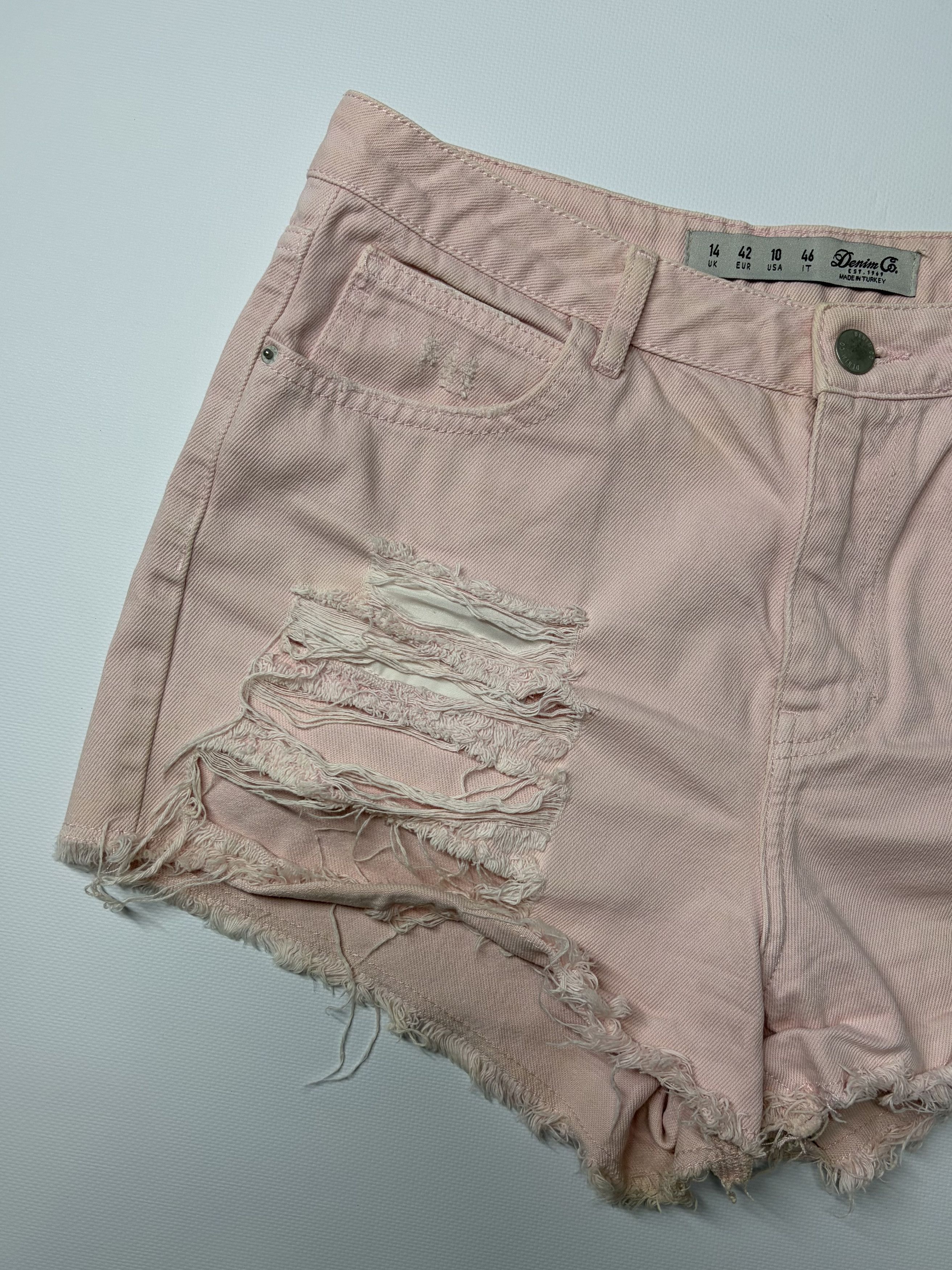 Vintage Vintage Women's Mini Shorts Size 32" / US 10 / IT 46 - 2 Thumbnail