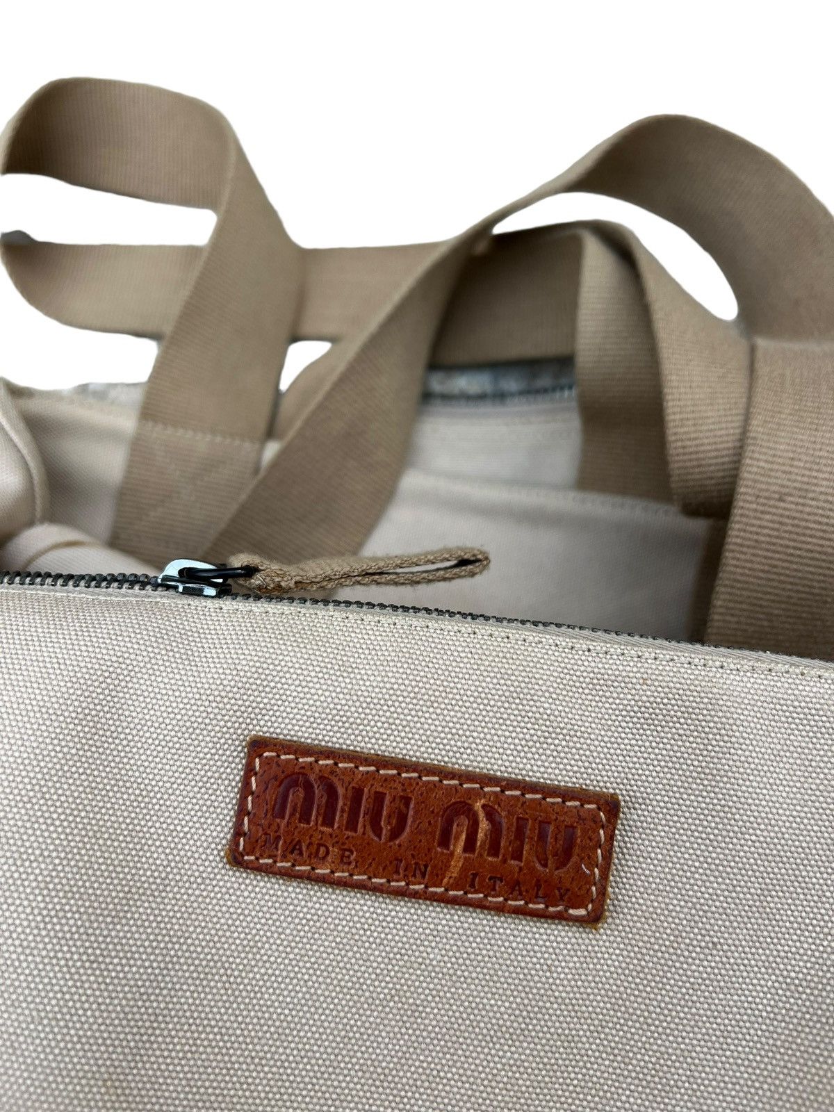 Miu Miu Vintage 90s Miu Miu 2 Way Bag Size ONE SIZE - 23 Thumbnail