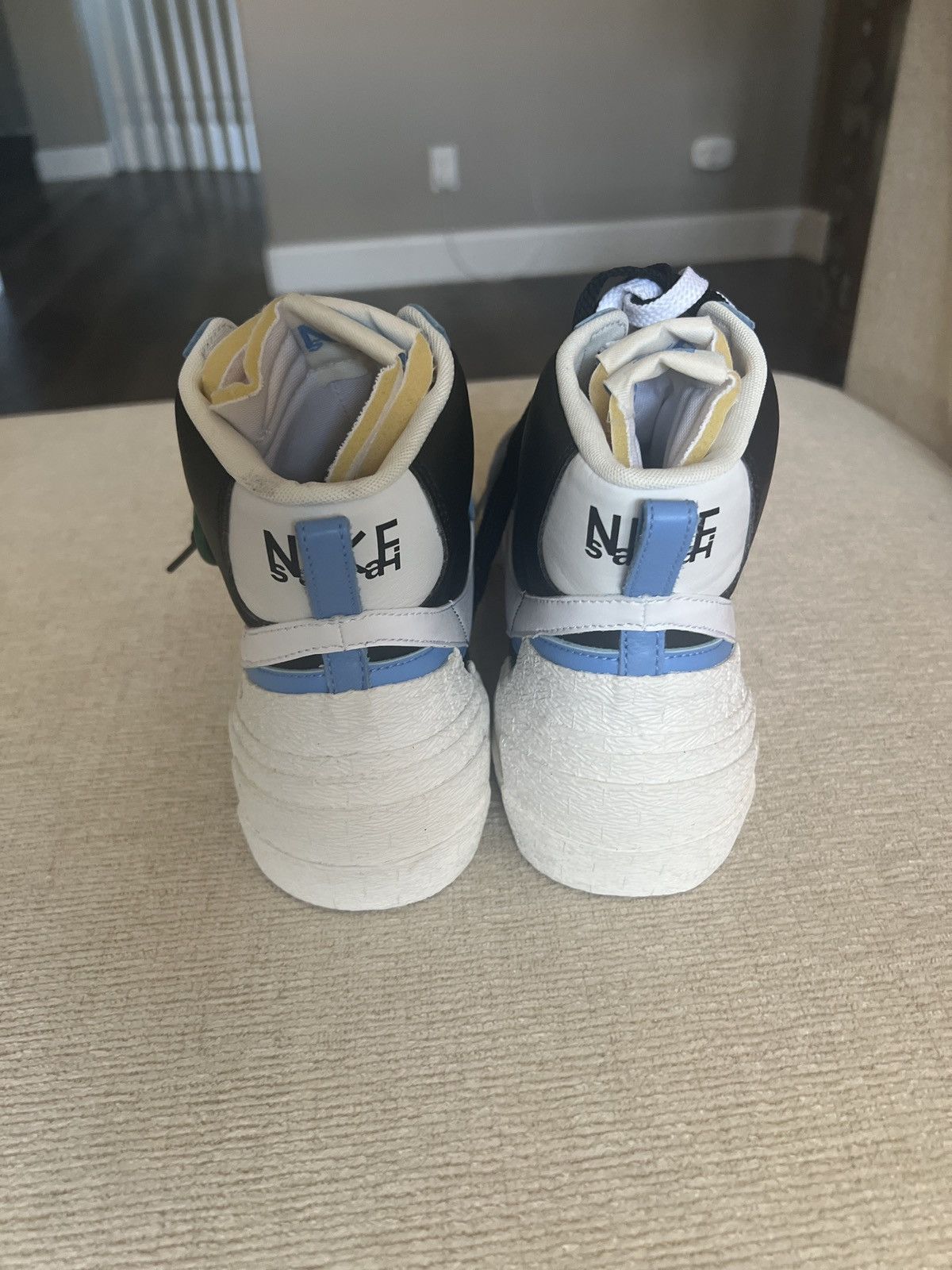 Nike × Sacai BRAND NEW Nike Sacai Blazer High top Blue Size 12 Size US 12 / EU 45 - 4 Thumbnail