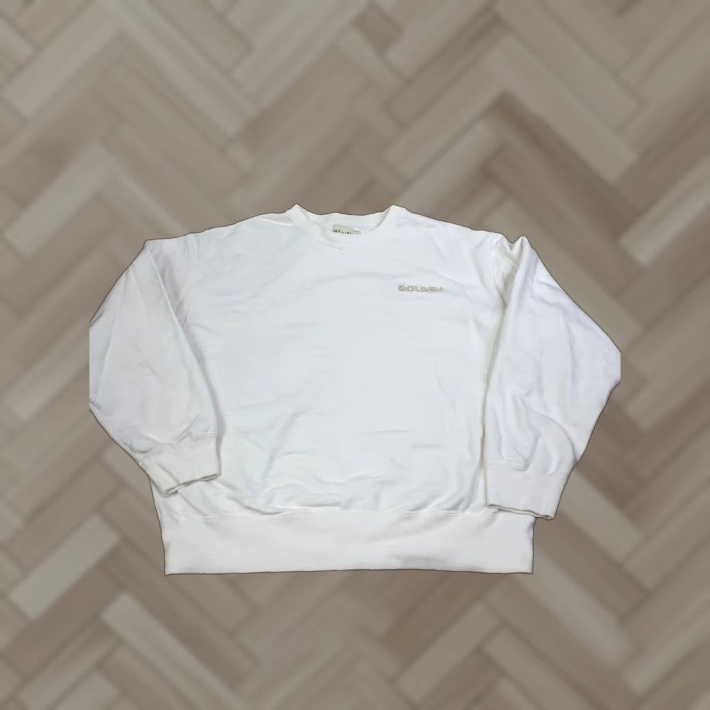 mejuri Mejuri Sweatshirt Womens S White Casual Pullover Athleisure 12075 Size S / US 4 / IT 40 - 1 Thumbnail