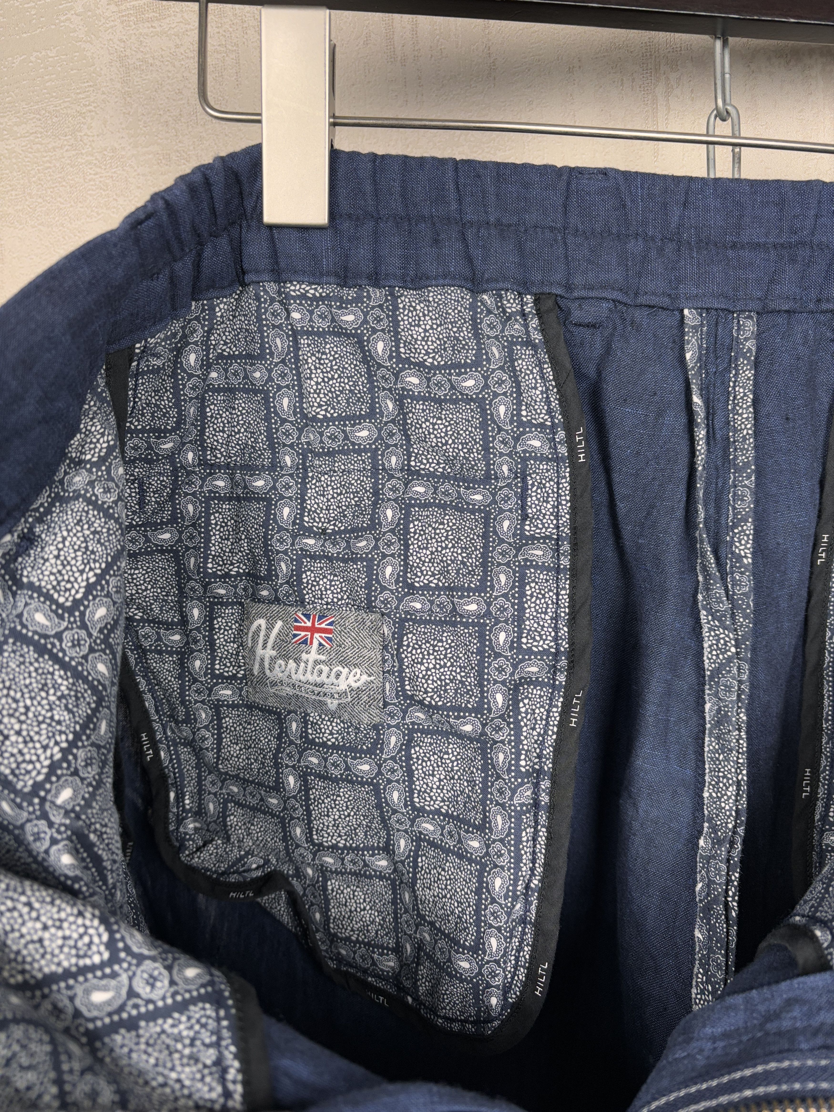Hiltl Hiltl Heritage Collection Linen Chino Pants Size US 34 / EU 50 - 16 Thumbnail