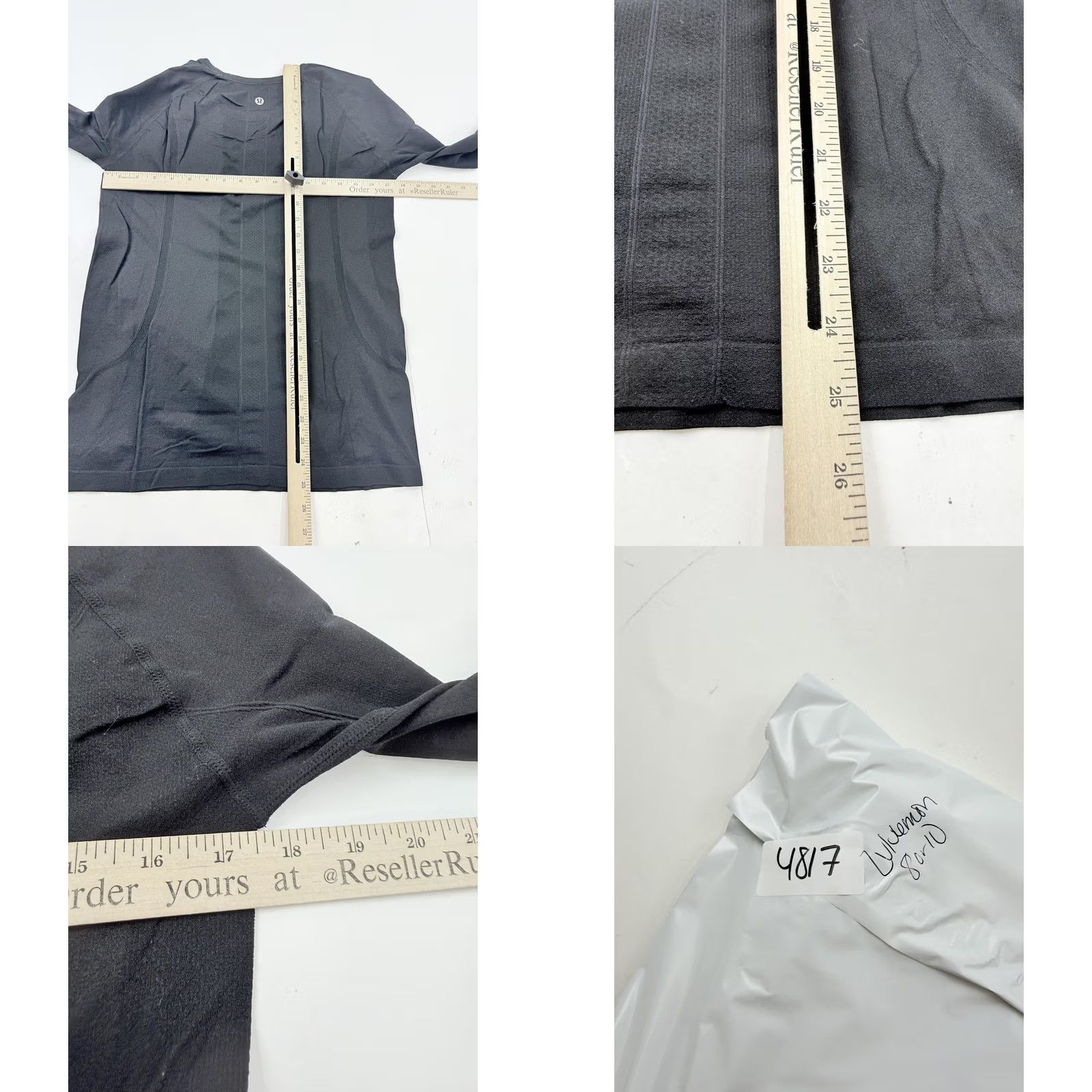 Lululemon Lululemon Swiftly Tech Shirt Womens 8/10 Black Long Sleeve Crew Neck Running Gym Training Top Size M / US 6-8 / IT 42-44 - 8 Thumbnail