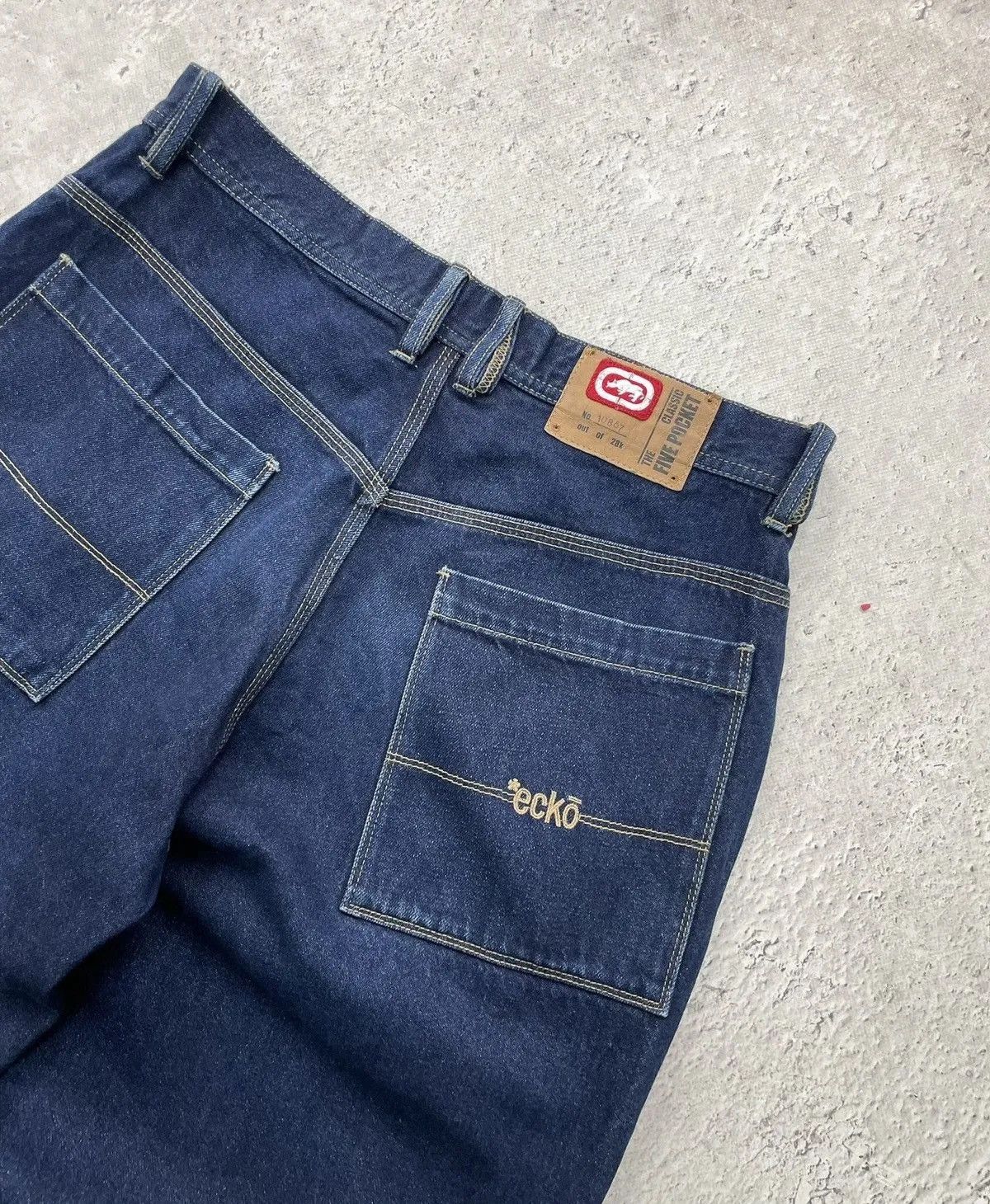 Ecko Unltd. Wide leg baggy cargo skater Ecko UNLTD jeans pants Size US 32 / EU 48 - 10 Thumbnail