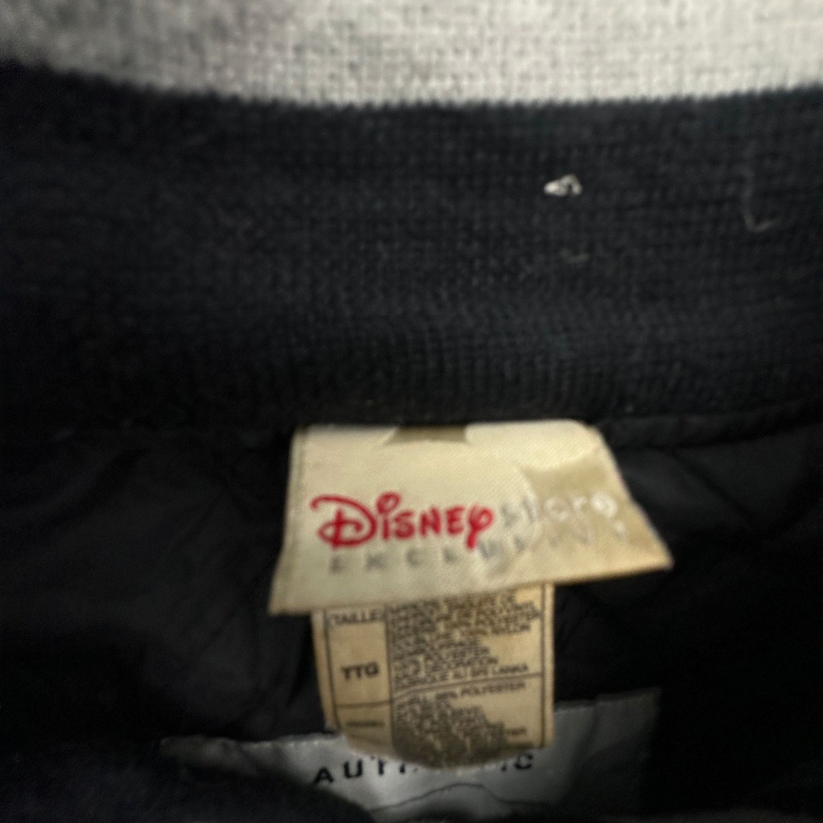 Disney Disney Grumpy U Wool Blend Varsity Jacket XXL Faux Leather Size US XXL / EU 58 / 5 - 3 Thumbnail