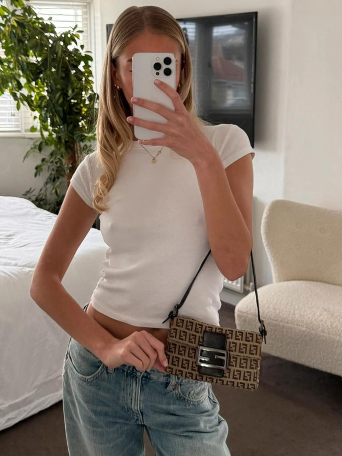 Fendi Fendi baguette mini shoulder bag Size ONE SIZE - 3 Thumbnail