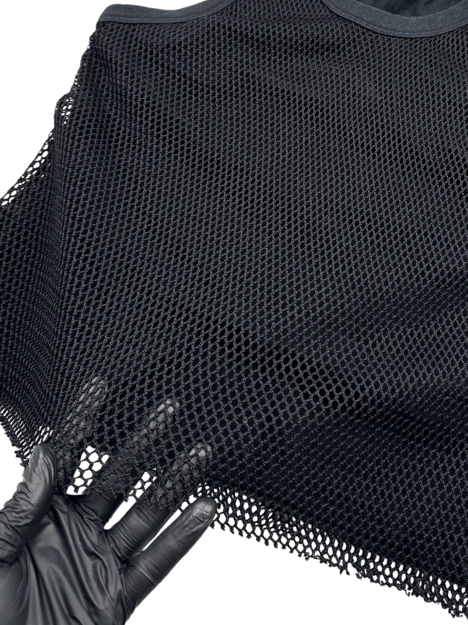 Vintage Vintage Tank Top With Transparent Mesh On Top W102(V9) Size M / US 6-8 / IT 42-44 - 3 Thumbnail