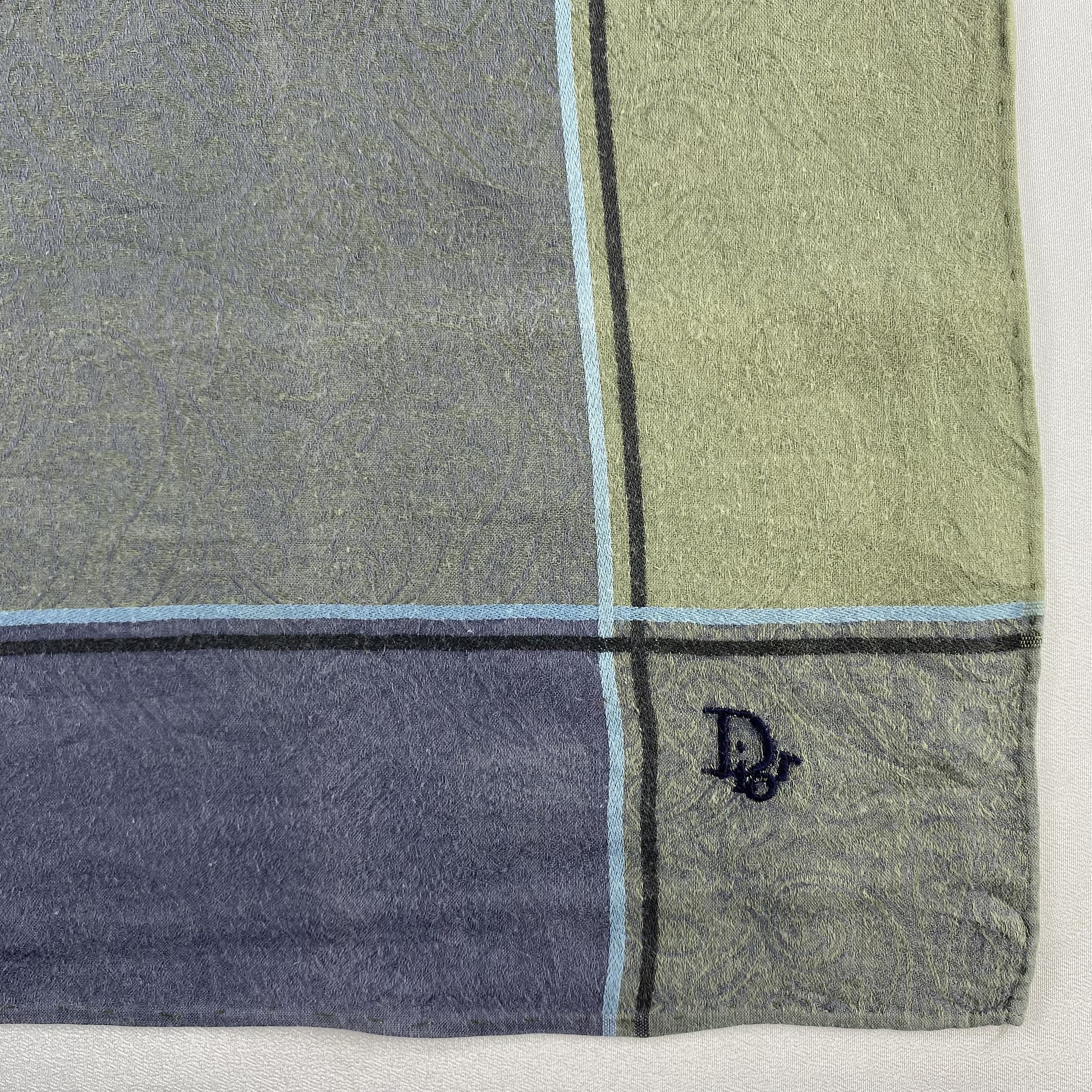 Vintage Dior Bandana/ Handkerchief / Neckerchief-P1121 Size ONE SIZE - 3 Thumbnail