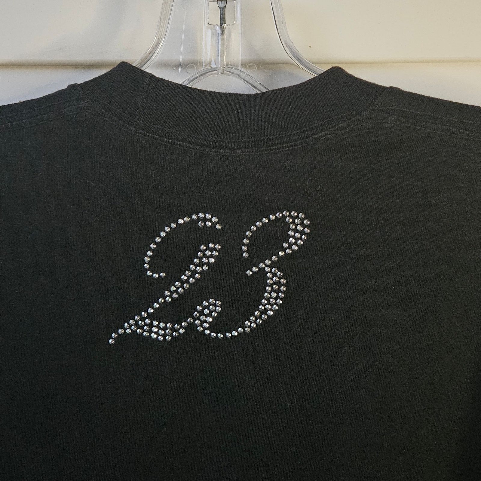 Vintage 90s Vtg Michael Jordan Chicago Bulls Black Tshirt Just Do It Size US XL / EU 56 / 4 - 12 Thumbnail
