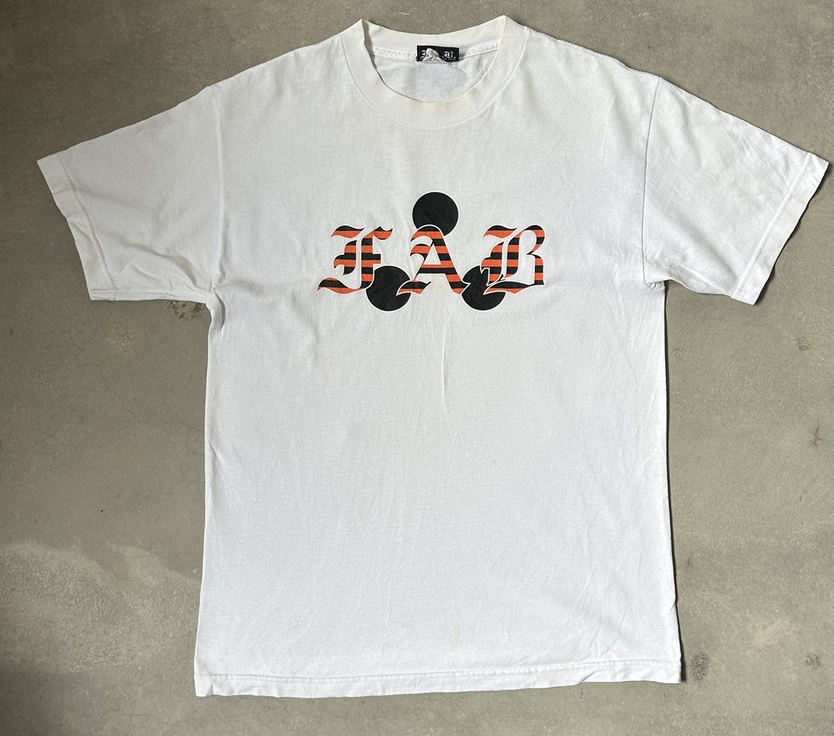 Japanese Brand VINTAGE F.A.B JAPAN TEE Size US M / EU 48-50 / 2 - 1 Thumbnail