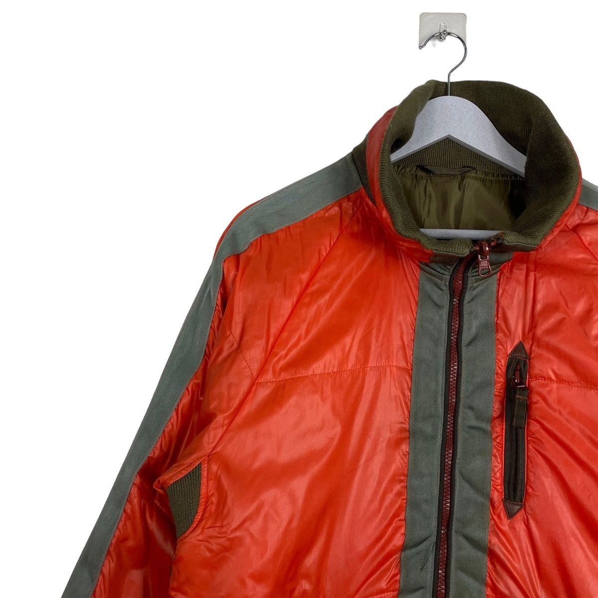 💥AVIREX REVESIBLE BIKER BOMBER LIGHT JACKET