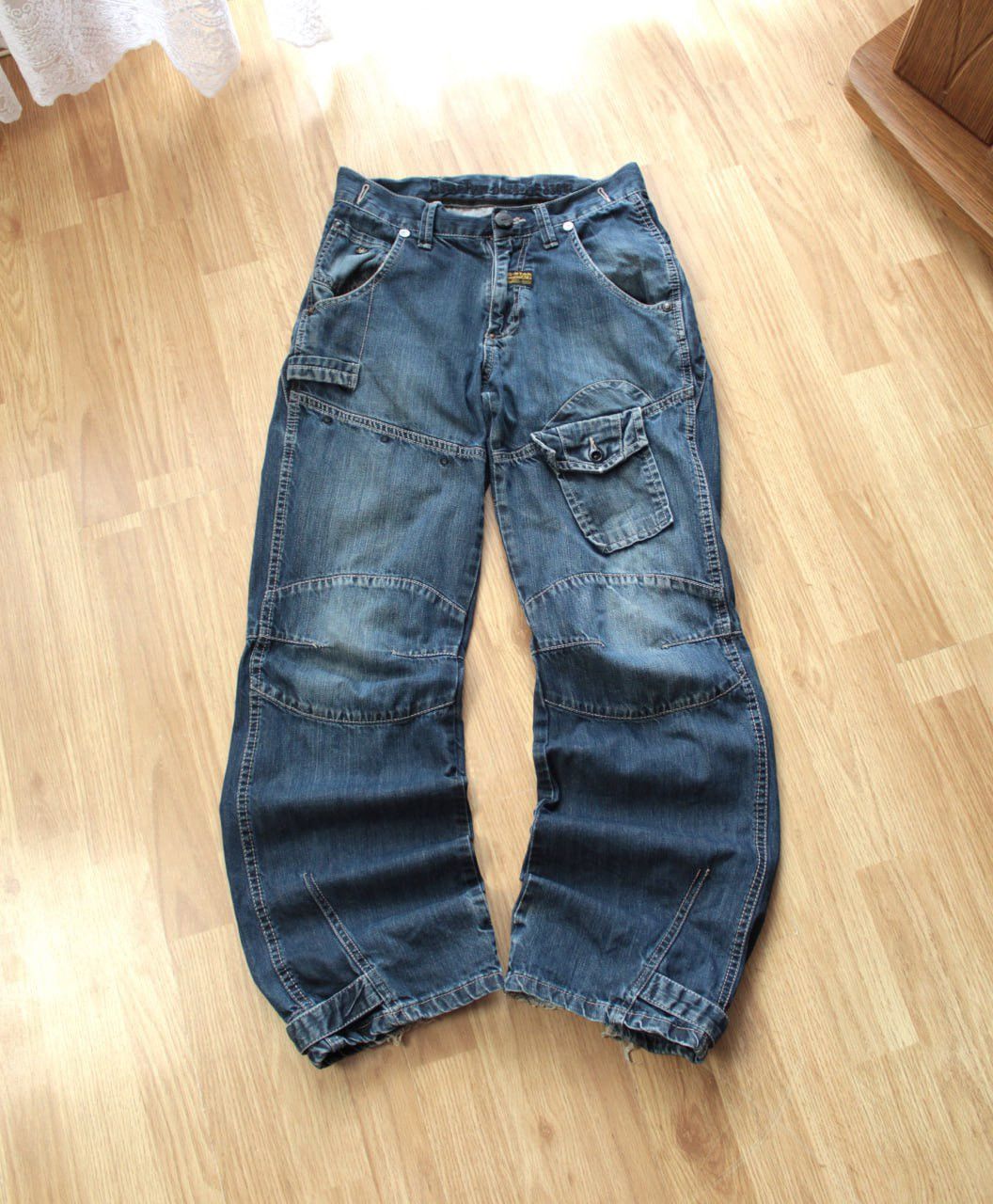 G-Star 🔥 G-Star Raw Loose Cargo Pockets Pants Denim Jeans Y2K Size US 30 / EU 46 - 1 Thumbnail
