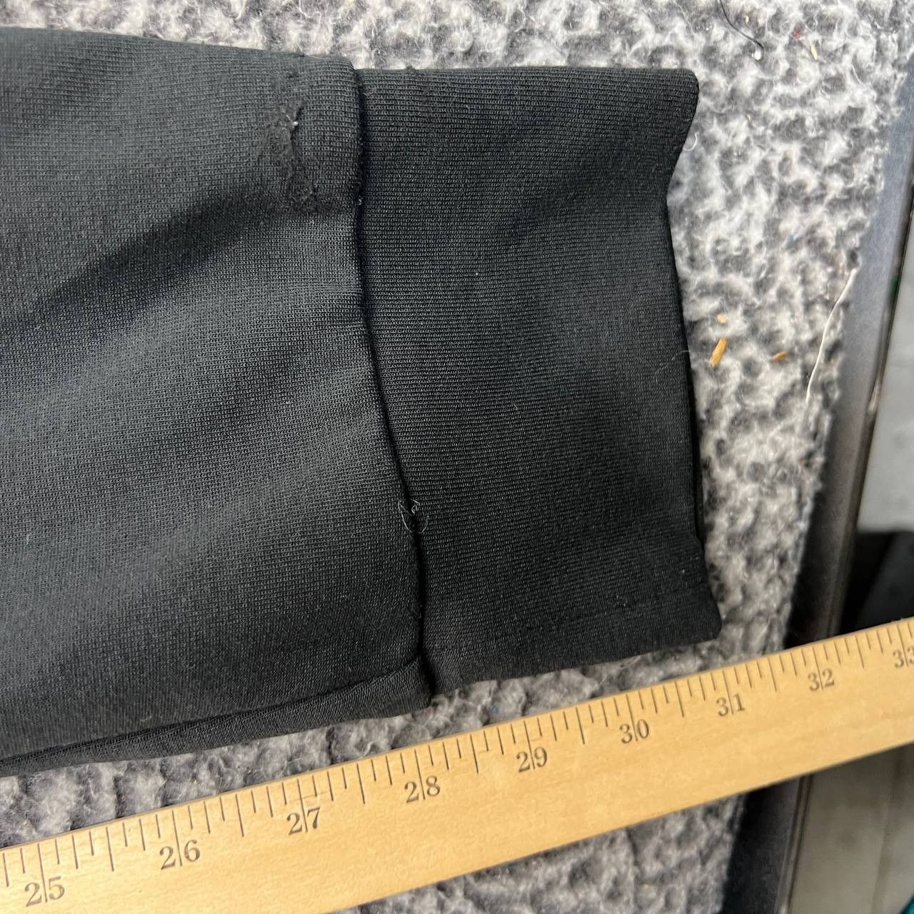 Express Express Jogger Sweatpants Men Large Black Stretch Zipper L Size US 35 - 5 Thumbnail