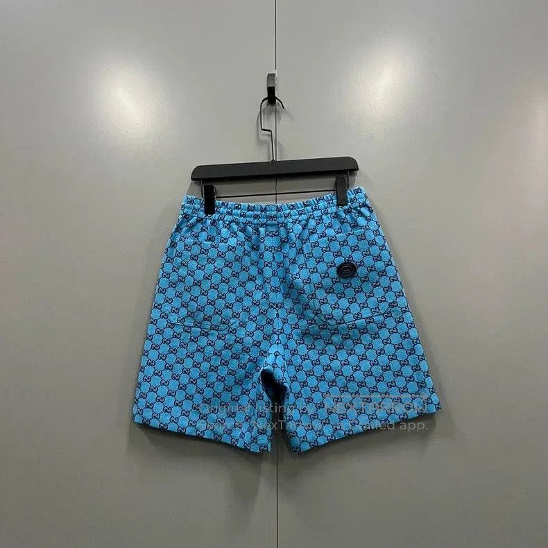 Gucci Gucci Blue Double G Print Shorts. Size US 36 / EU 52 - 2 Thumbnail