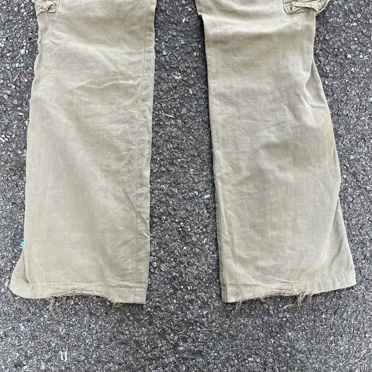 Hysteric Glamour Flare Cargo Pants Surplus Japan Trousers Low Rise Size US 30 / EU 46 - 10 Thumbnail