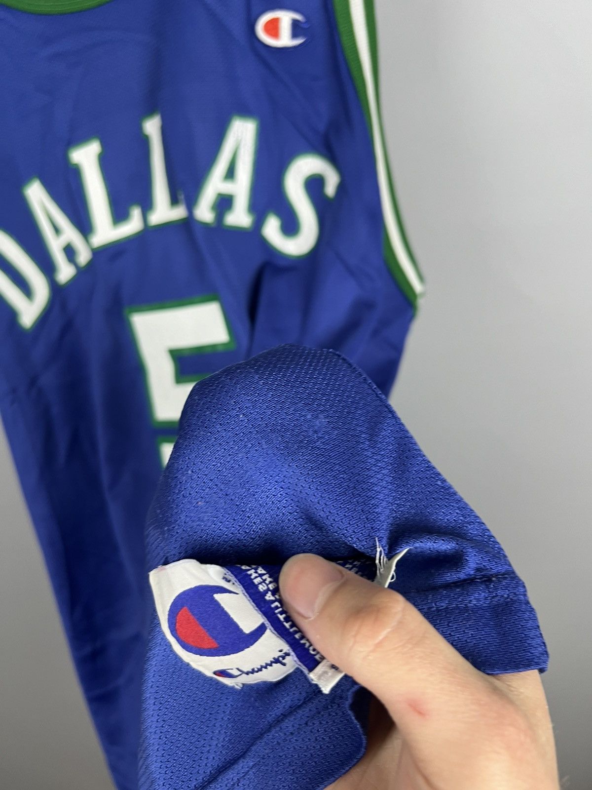 Champion Vintage Jason Kidd Dallas Mavericks NBA N5 Champion Jersey Size US M / EU 48-50 / 2 - 6 Thumbnail