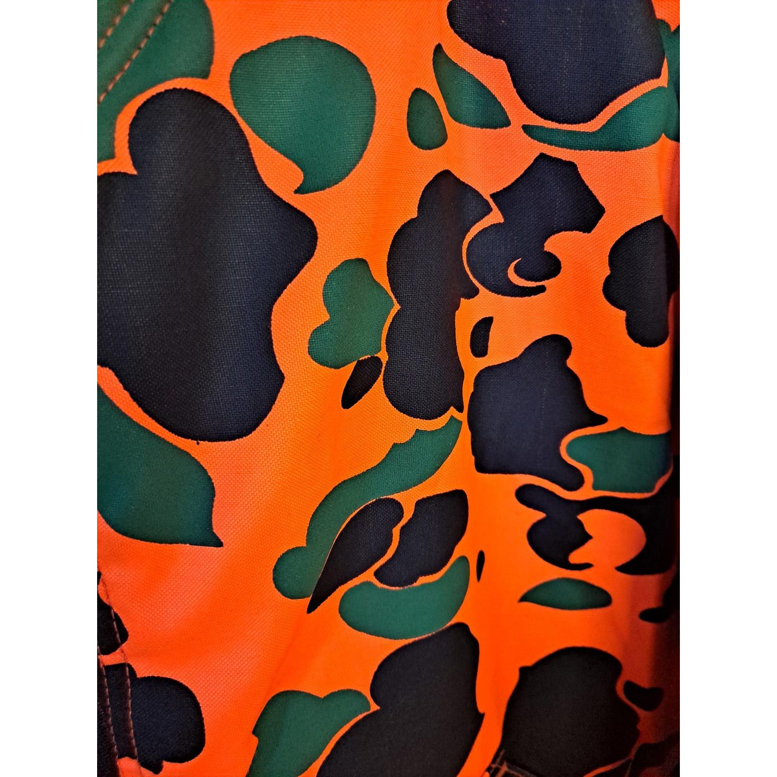 Other Reversible Camouflage Orange 1 Side and Green on Other Side Size US L / EU 52-54 / 3 - 6 Thumbnail