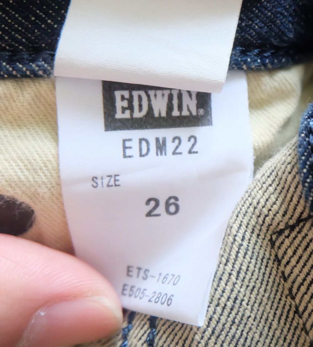 Edwin Edwin Denim Dark Indigo Slim Stretch Size 26" / US 2 / IT 38 - 6 Thumbnail