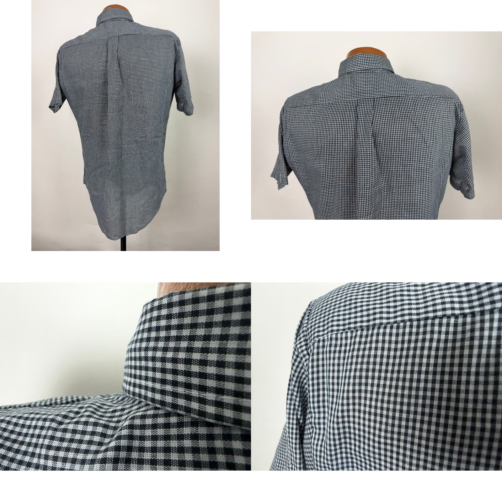 Vintage VINTAGE Campus Shirt Men M Navy 80s Button-Up Short Sleeve Lightweight Cotton Polyester Size US M / EU 48-50 / 2 - 8 Thumbnail